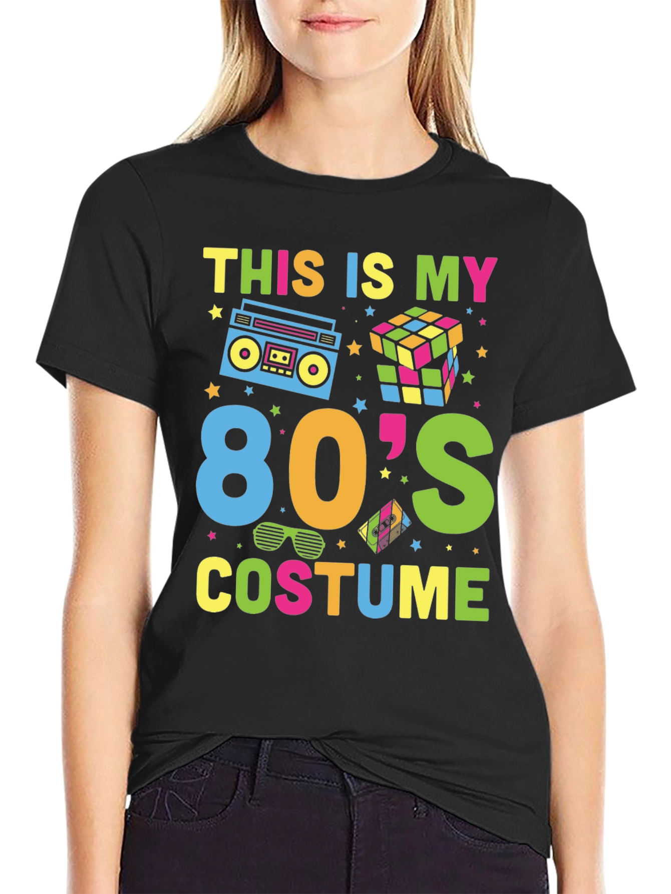 80s Costume T-Shirt - Retro Party Tee