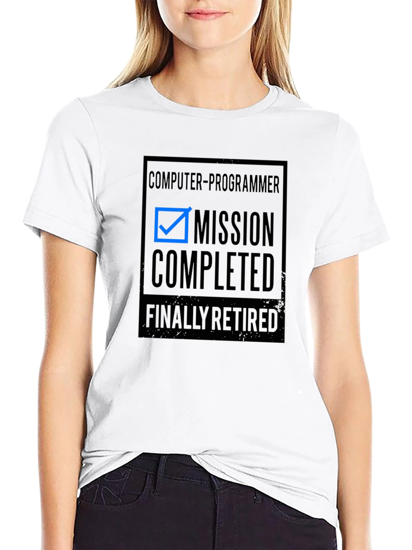 Mission Completed Retired Programmer T-Shirt