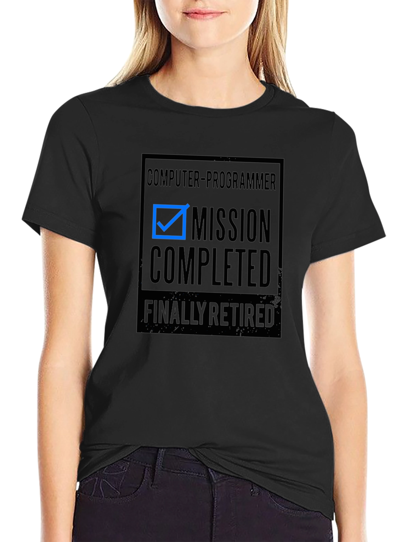 Mission Completed Retired Programmer T-Shirt