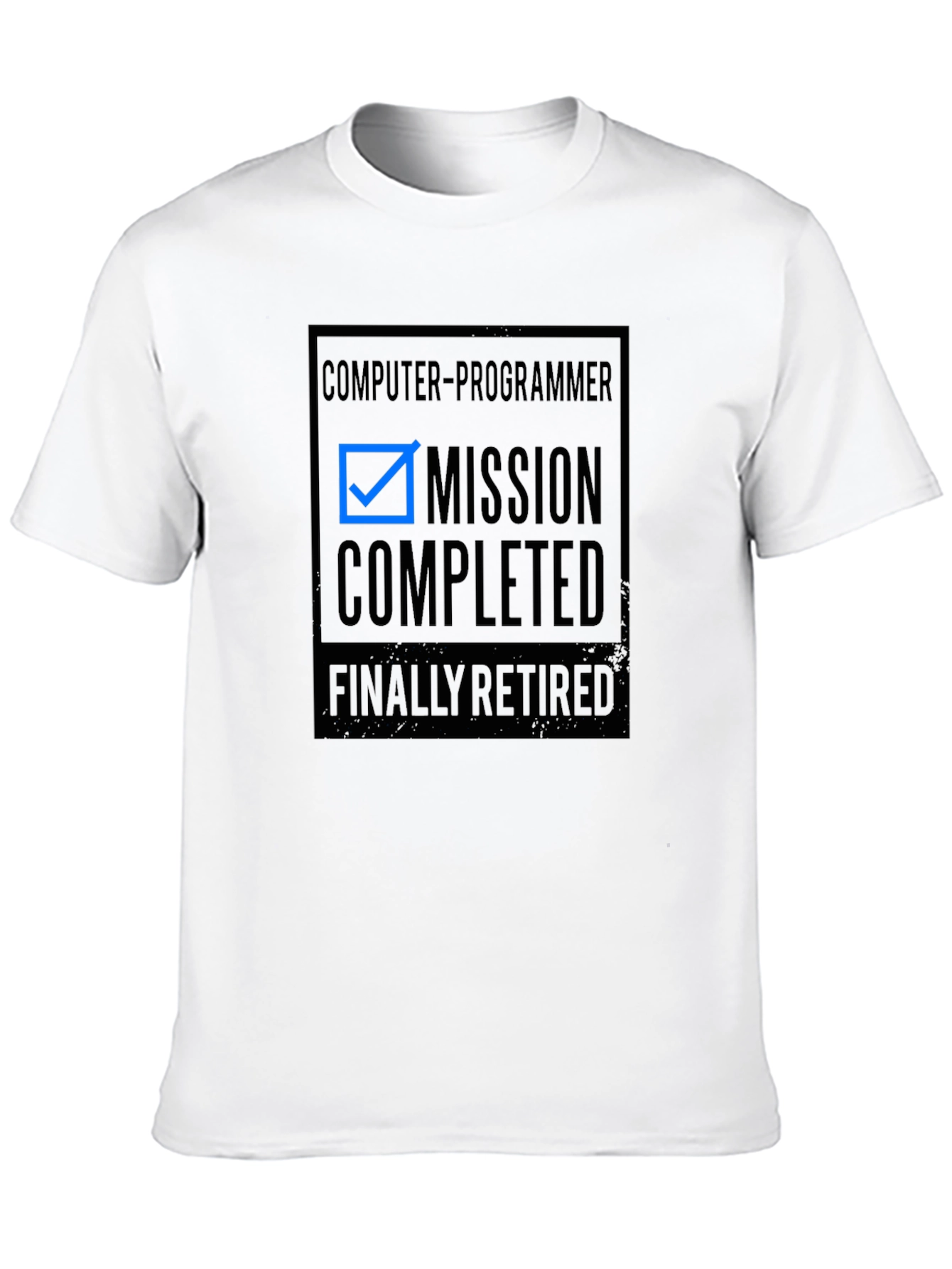 Mission Completed Retired Programmer T-Shirt