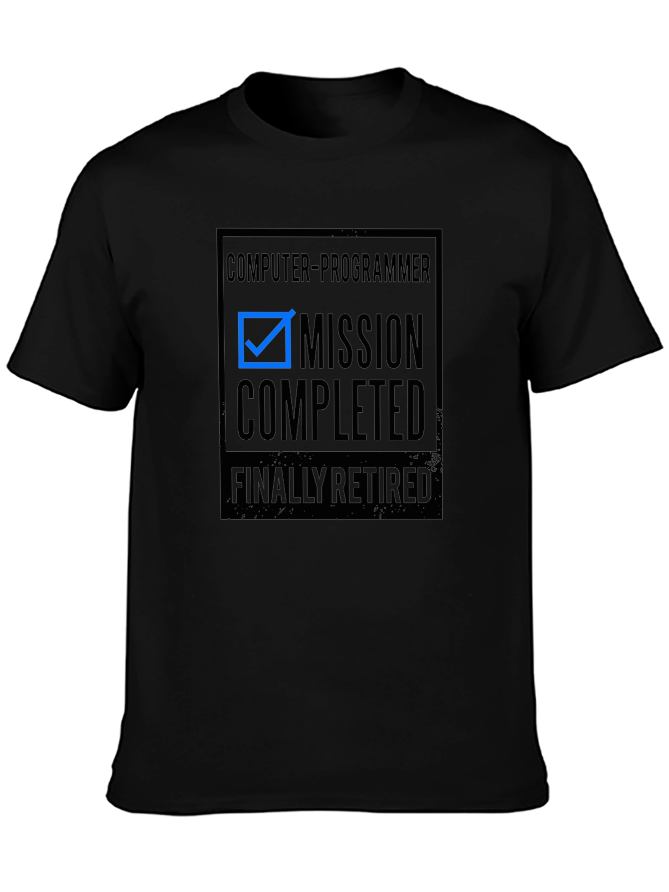 Mission Completed Retired Programmer T-Shirt