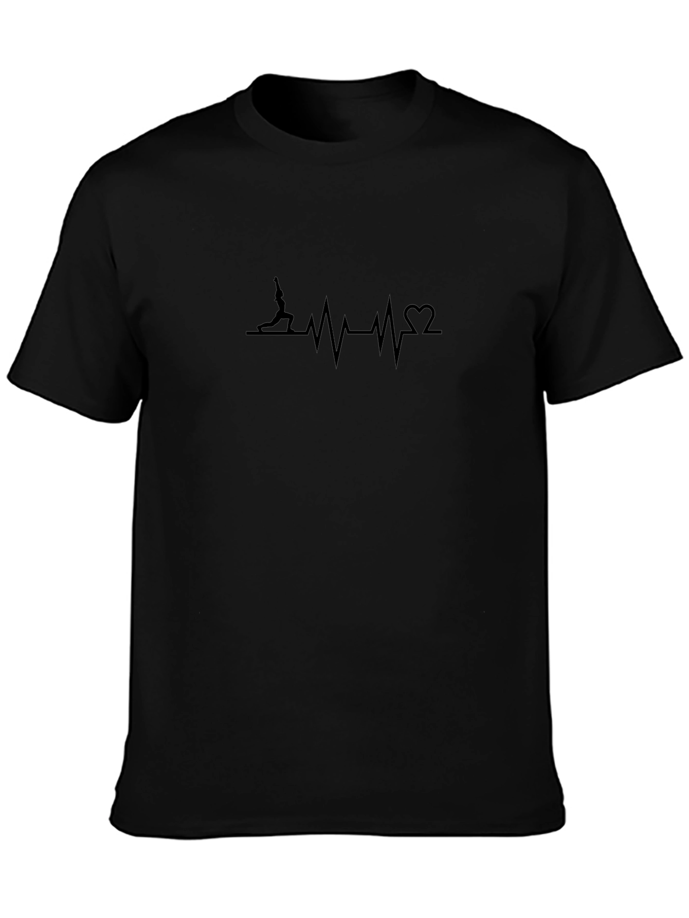 Yoga Heartbeat T-Shirt - Zen Style