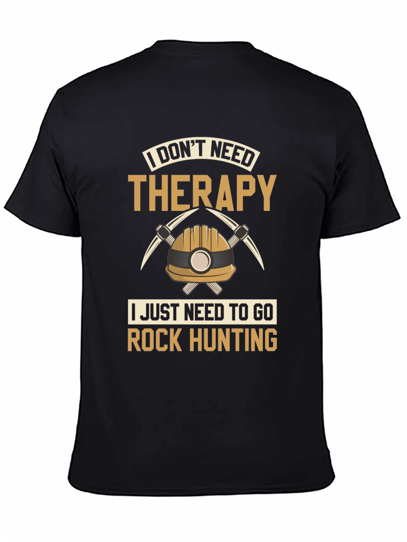 Rock Hunting Therapy Tee