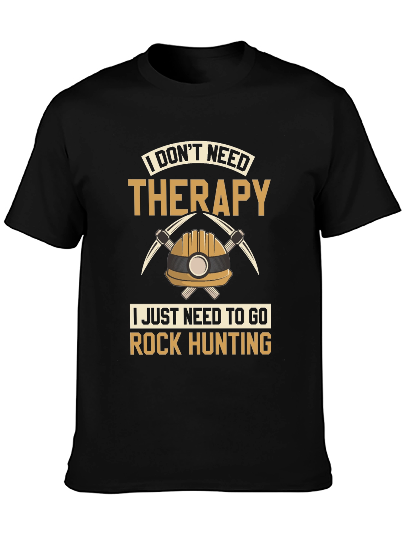 Rock Hunting Therapy Tee