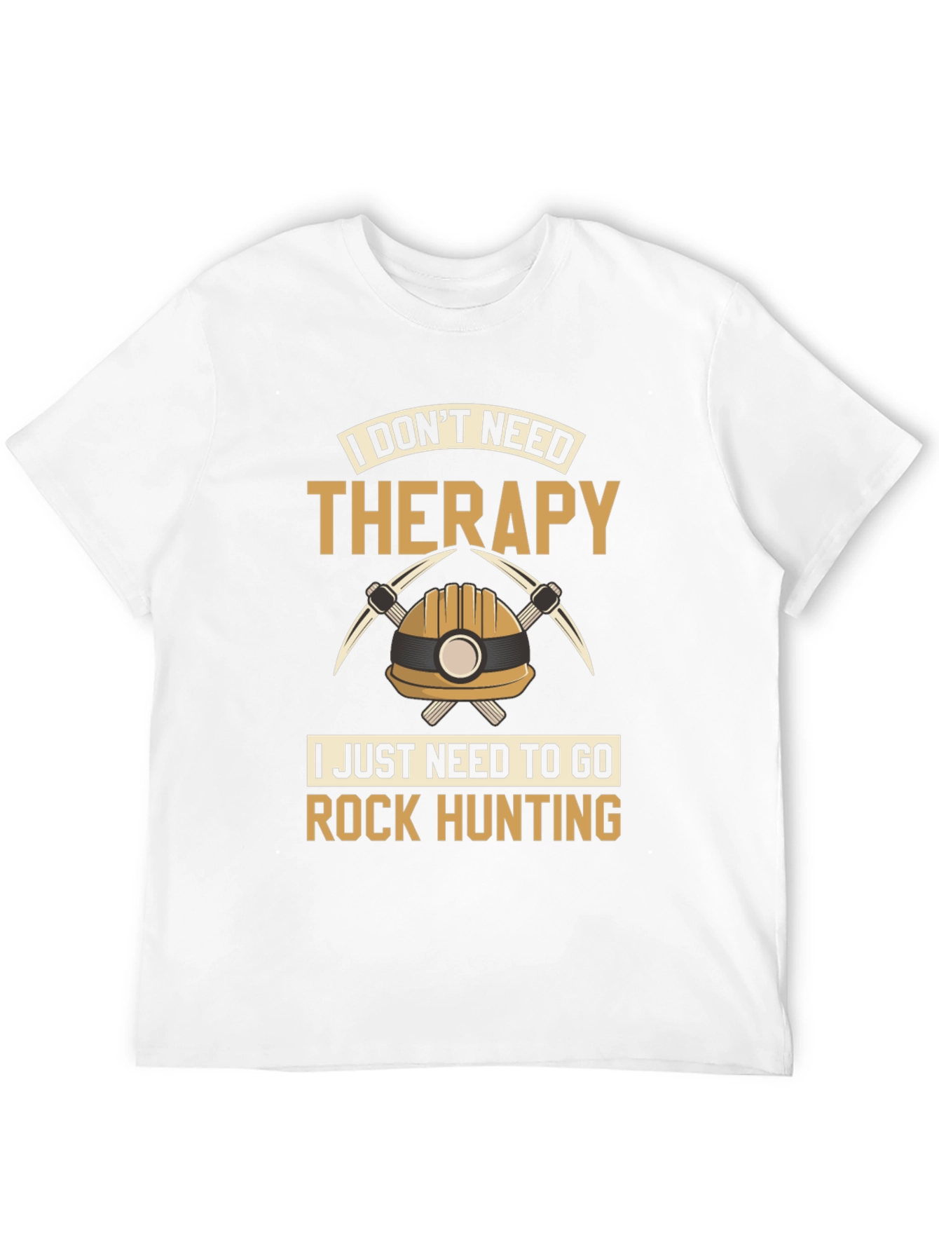 Rock Hunting Therapy Tee