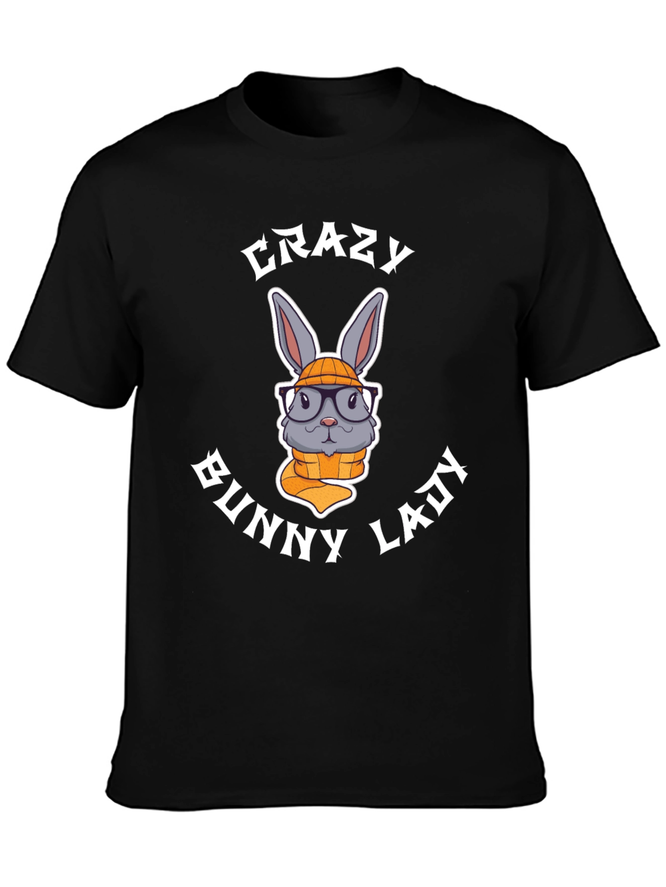 Crazy Bunny Lady T-Shirt