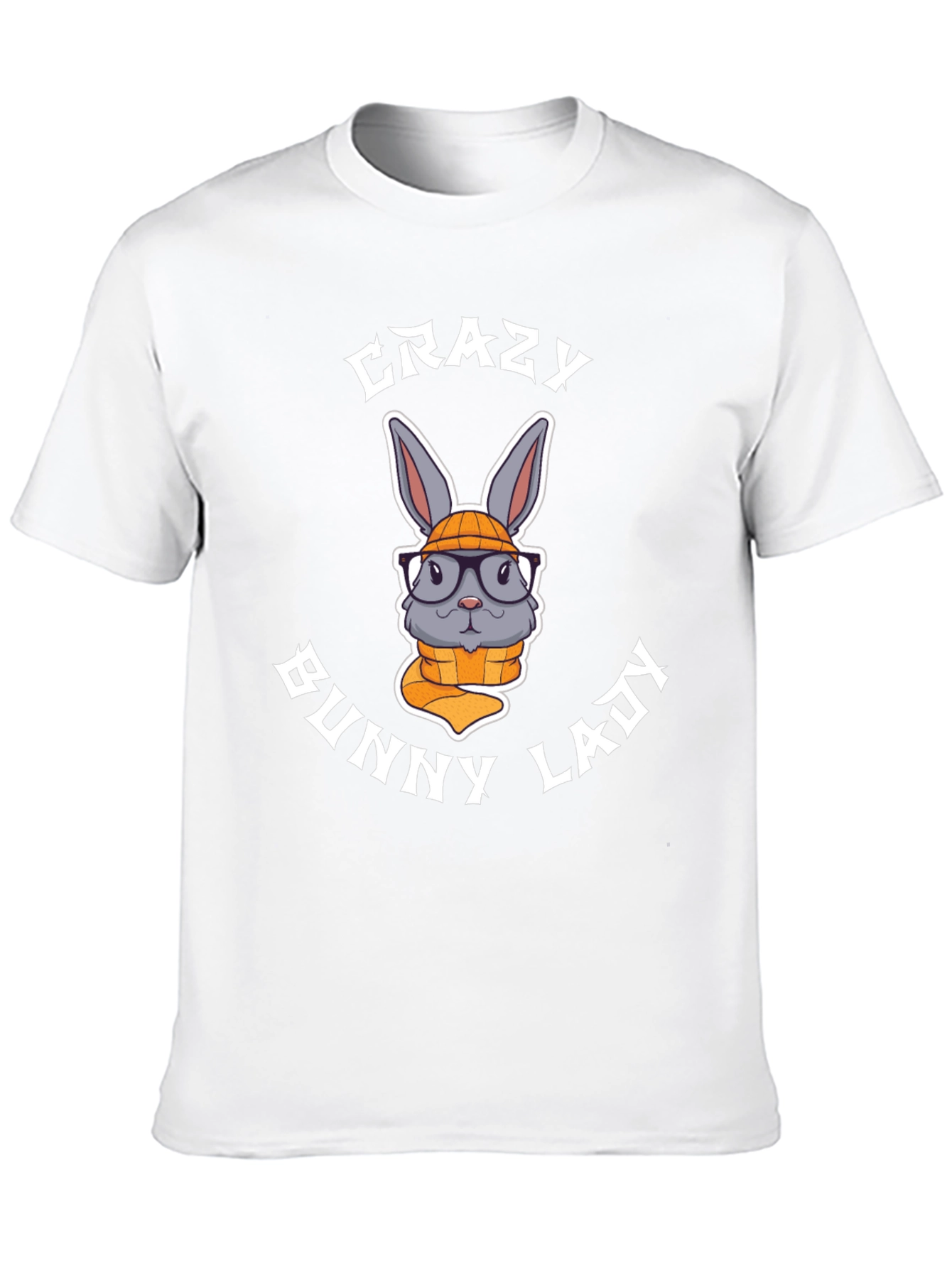 Crazy Bunny Lady T-Shirt