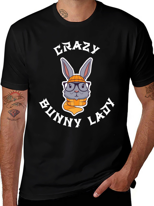 Crazy Bunny Lady T-Shirt