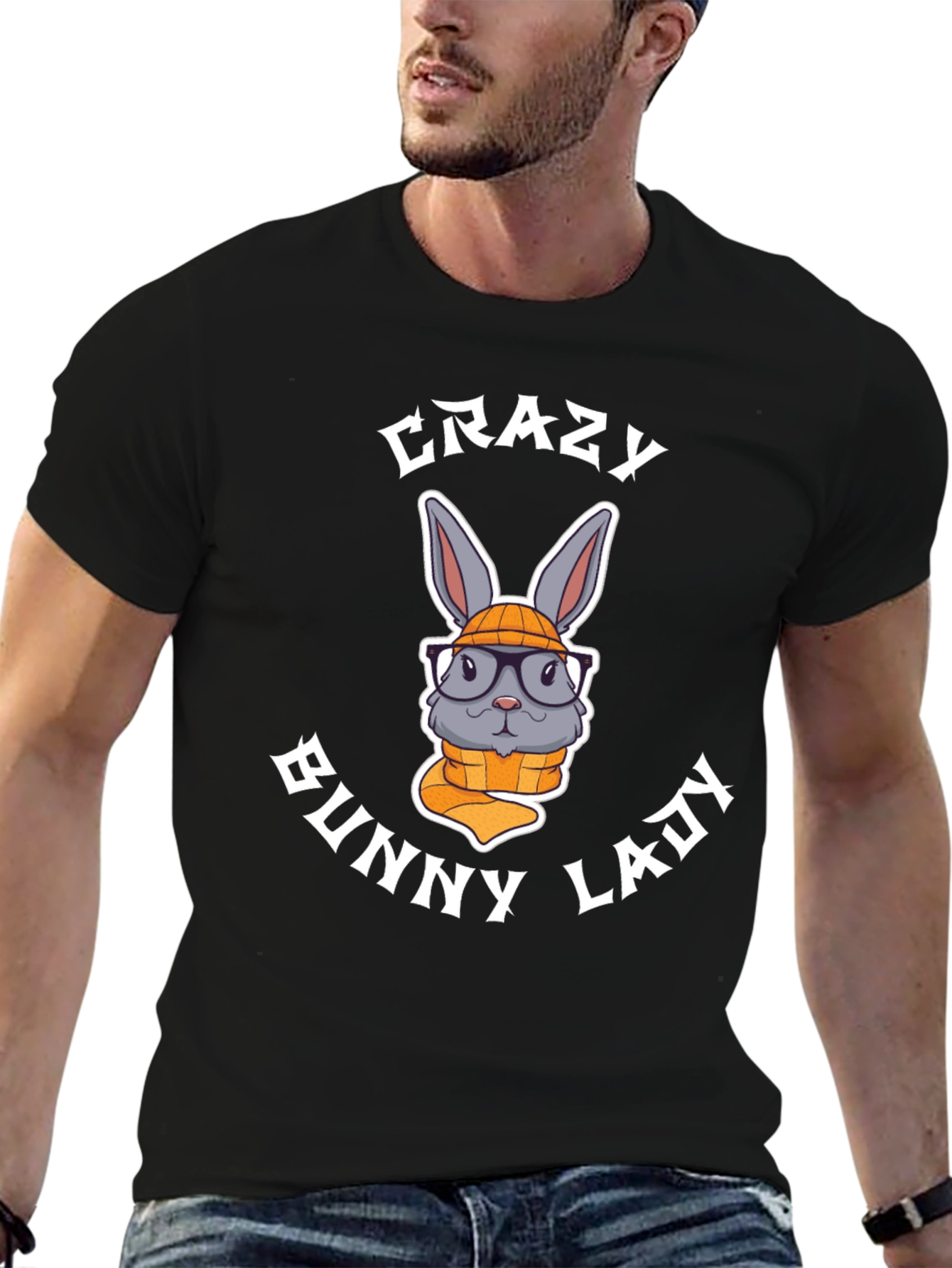 Crazy Bunny Lady T-Shirt