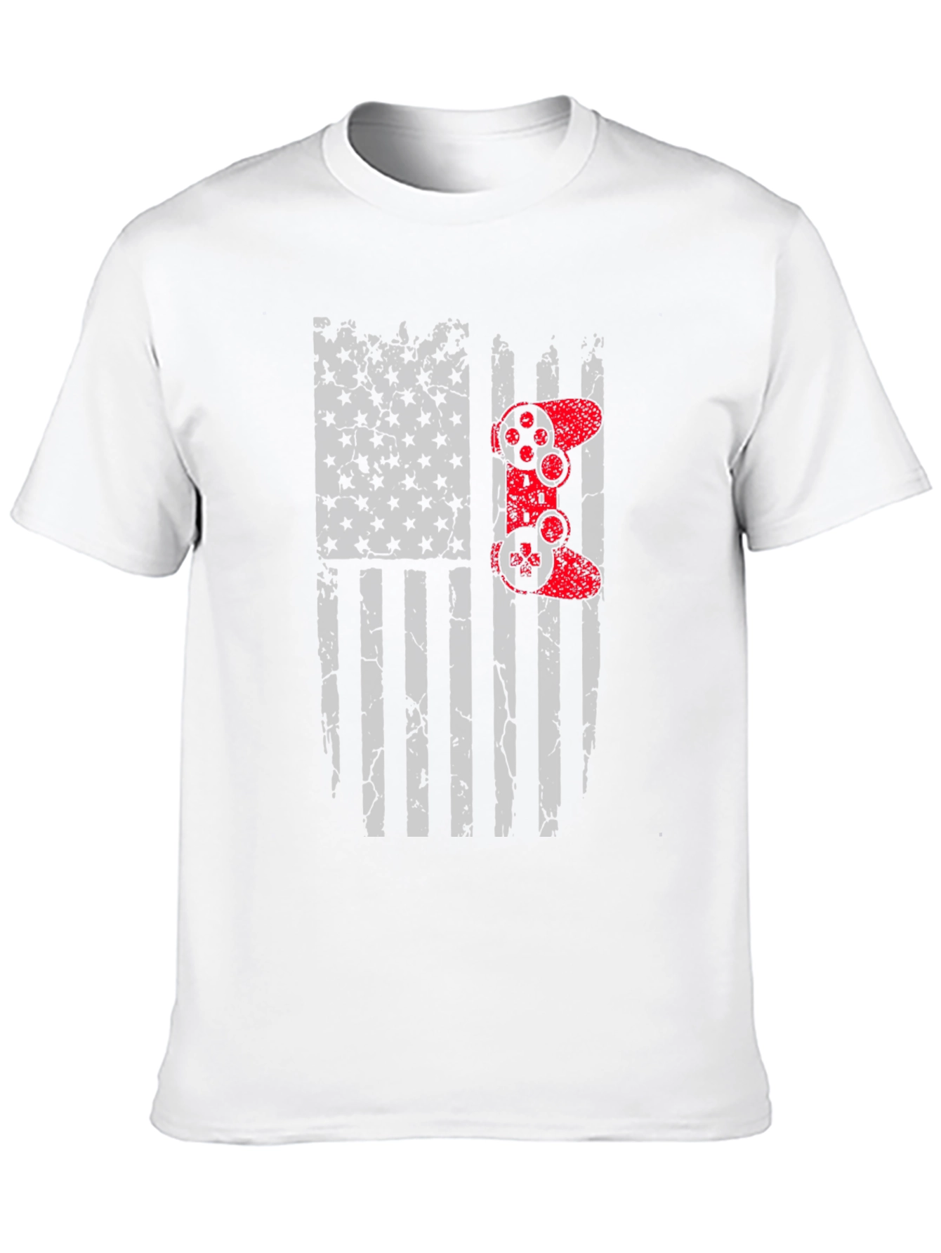 Gaming USA Flag Graphic Tee