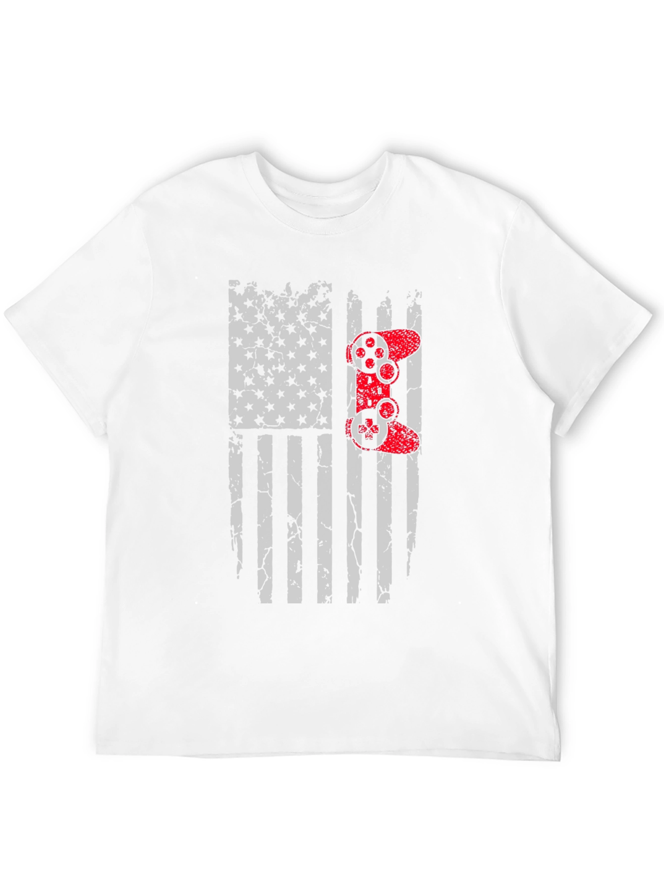Gaming USA Flag Graphic Tee