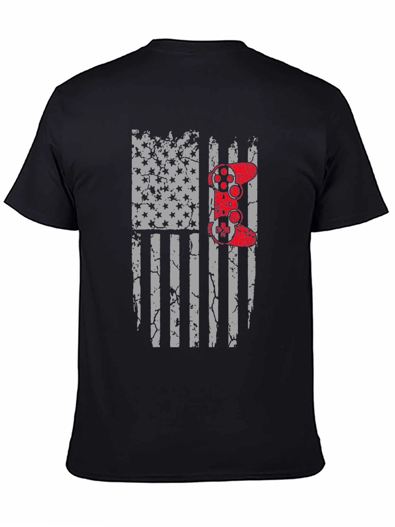 Gaming USA Flag Graphic Tee