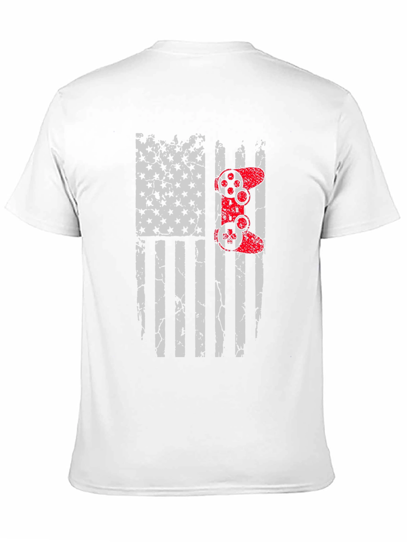 Gaming USA Flag Graphic Tee