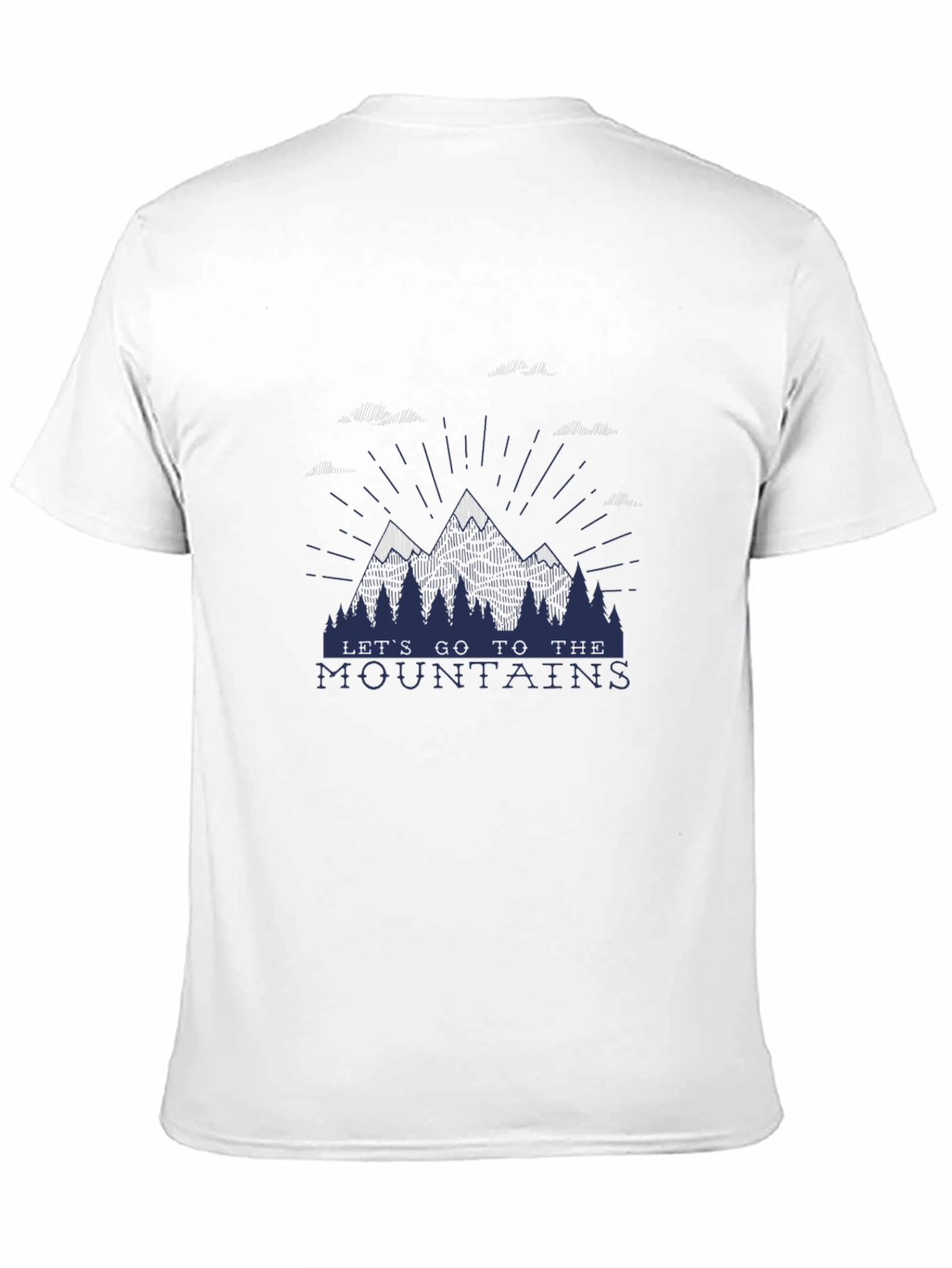 Lets Go To The Mountains Graphic T-Shirt