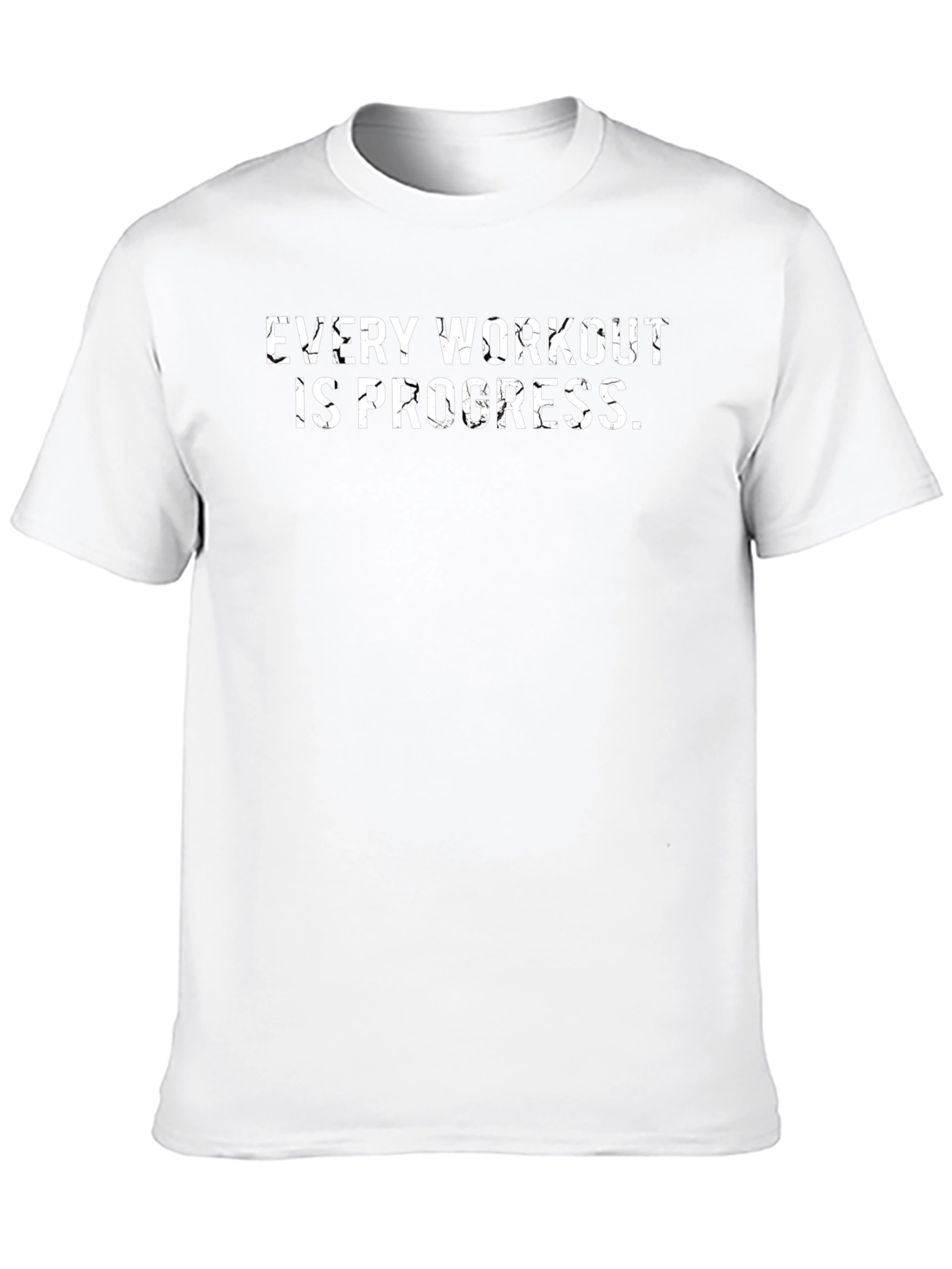 Every Workout is Progress Black T-Shirt