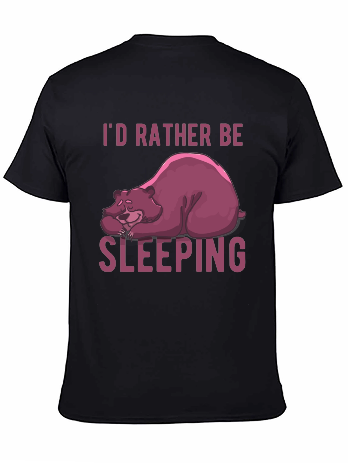 Id Rather Be Sleeping Bear Graphic Tee