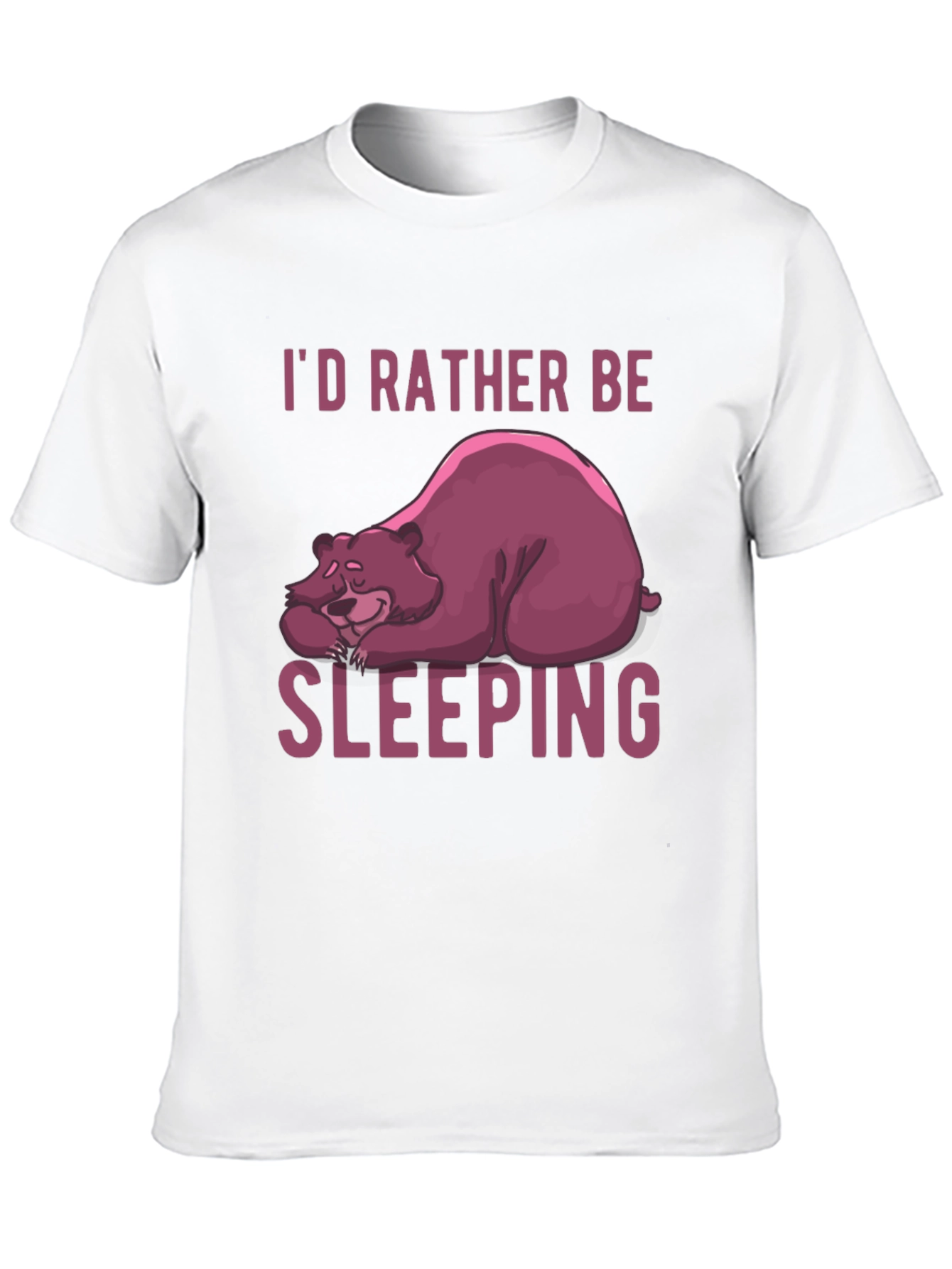 Id Rather Be Sleeping Bear Graphic Tee