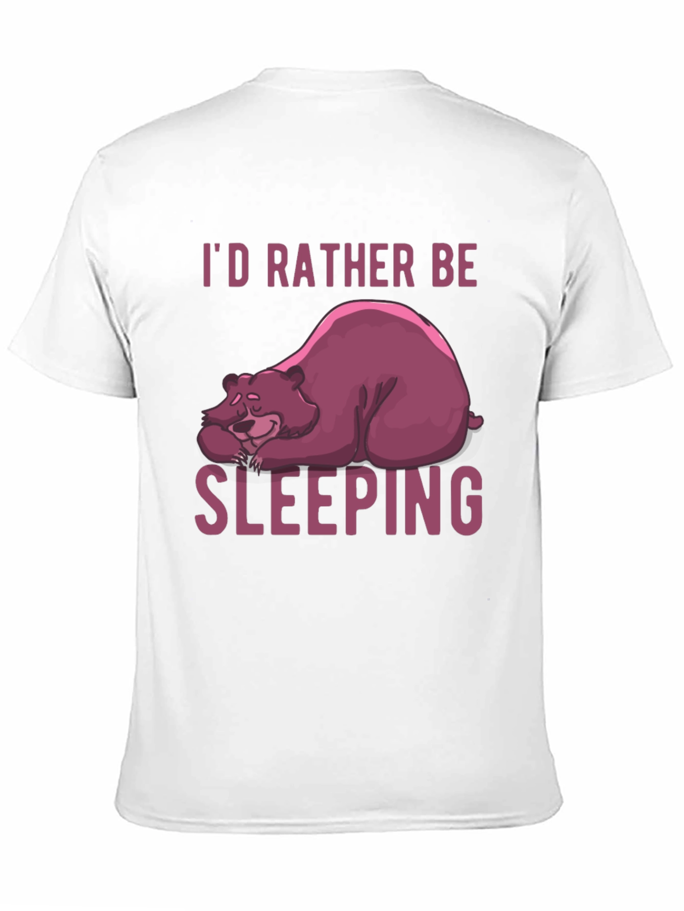 Id Rather Be Sleeping Bear Graphic Tee