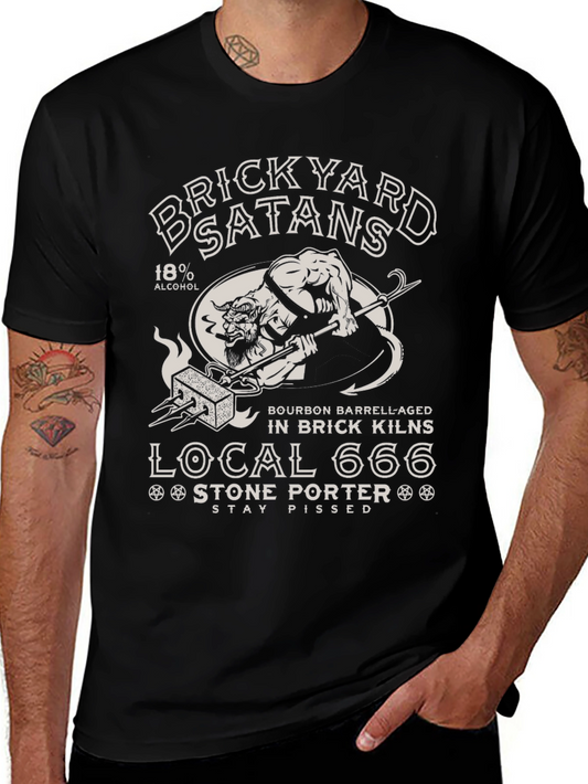 Brickyard Satans Stone Porter Graphic T-Shirt