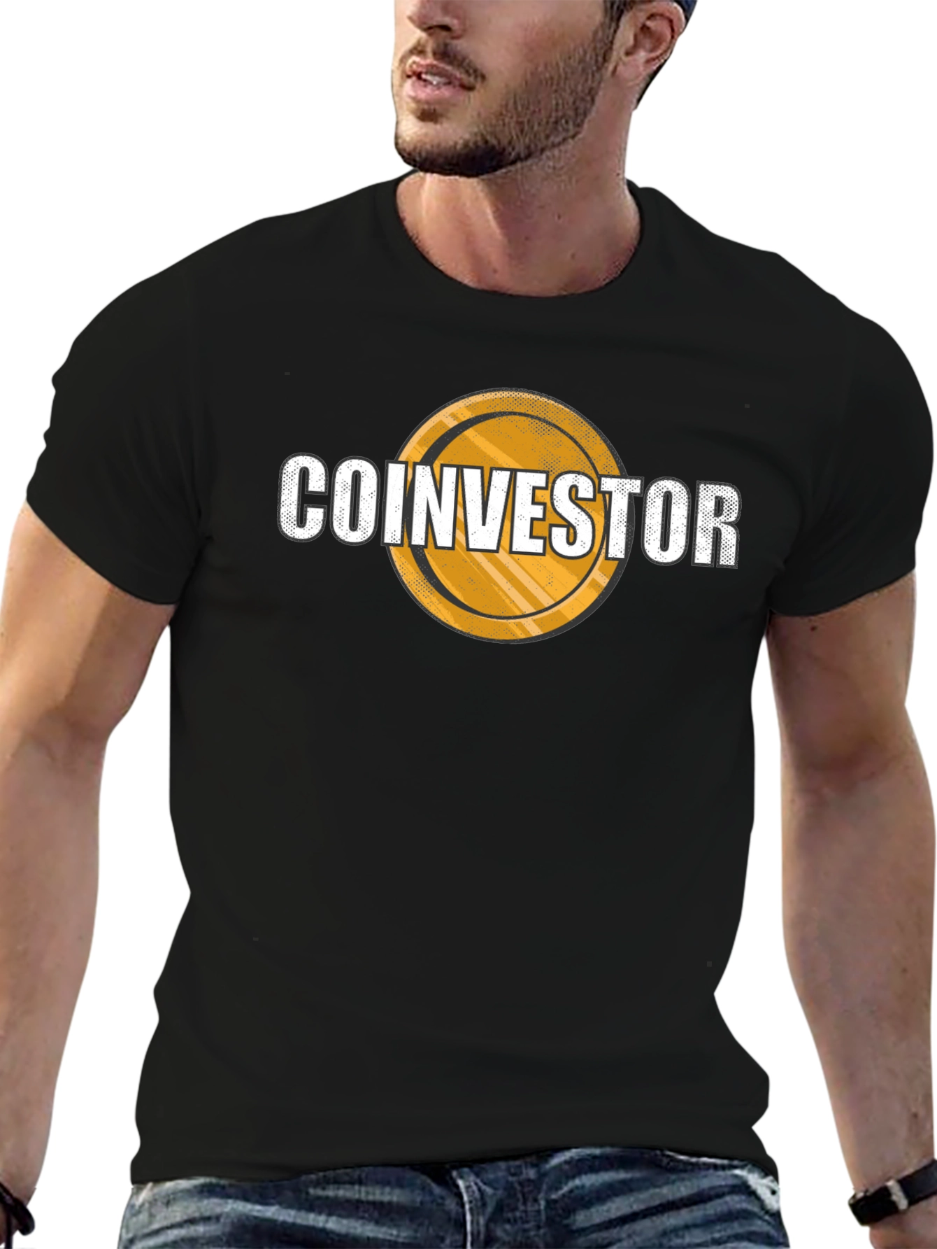 Coinvestor Black T-Shirt - Crypto Investor Tee