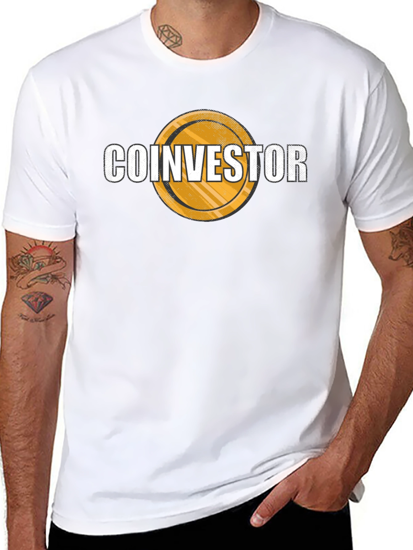 Coinvestor Black T-Shirt - Crypto Investor Tee