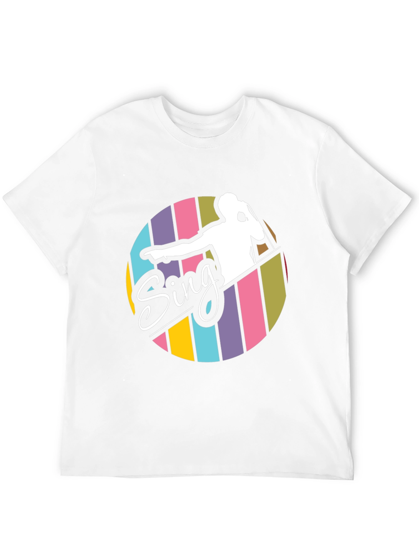 Retro Sing T-Shirt - Vocal Performance Tee