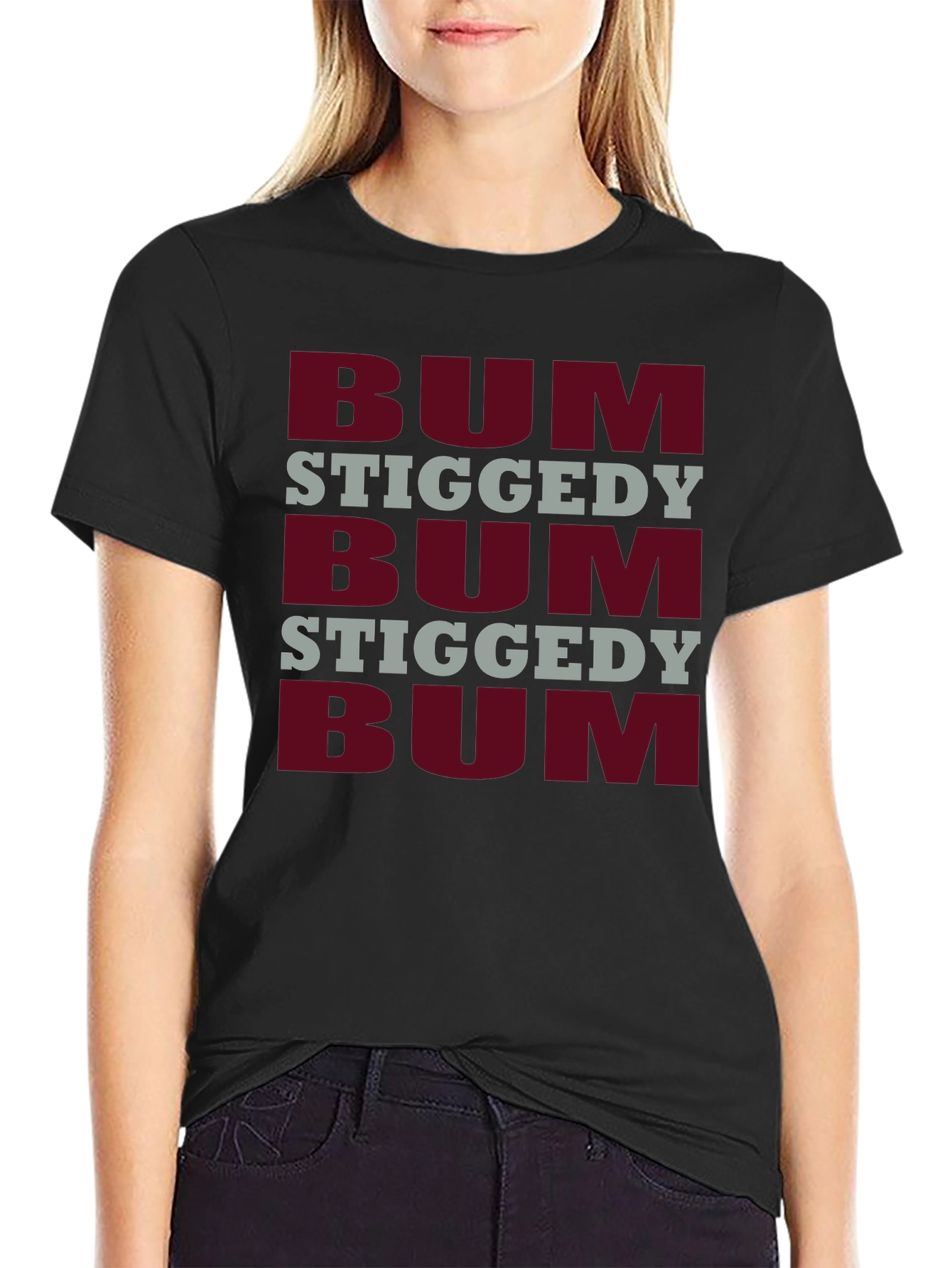 BUM Stiggedy Black Graphic Tee