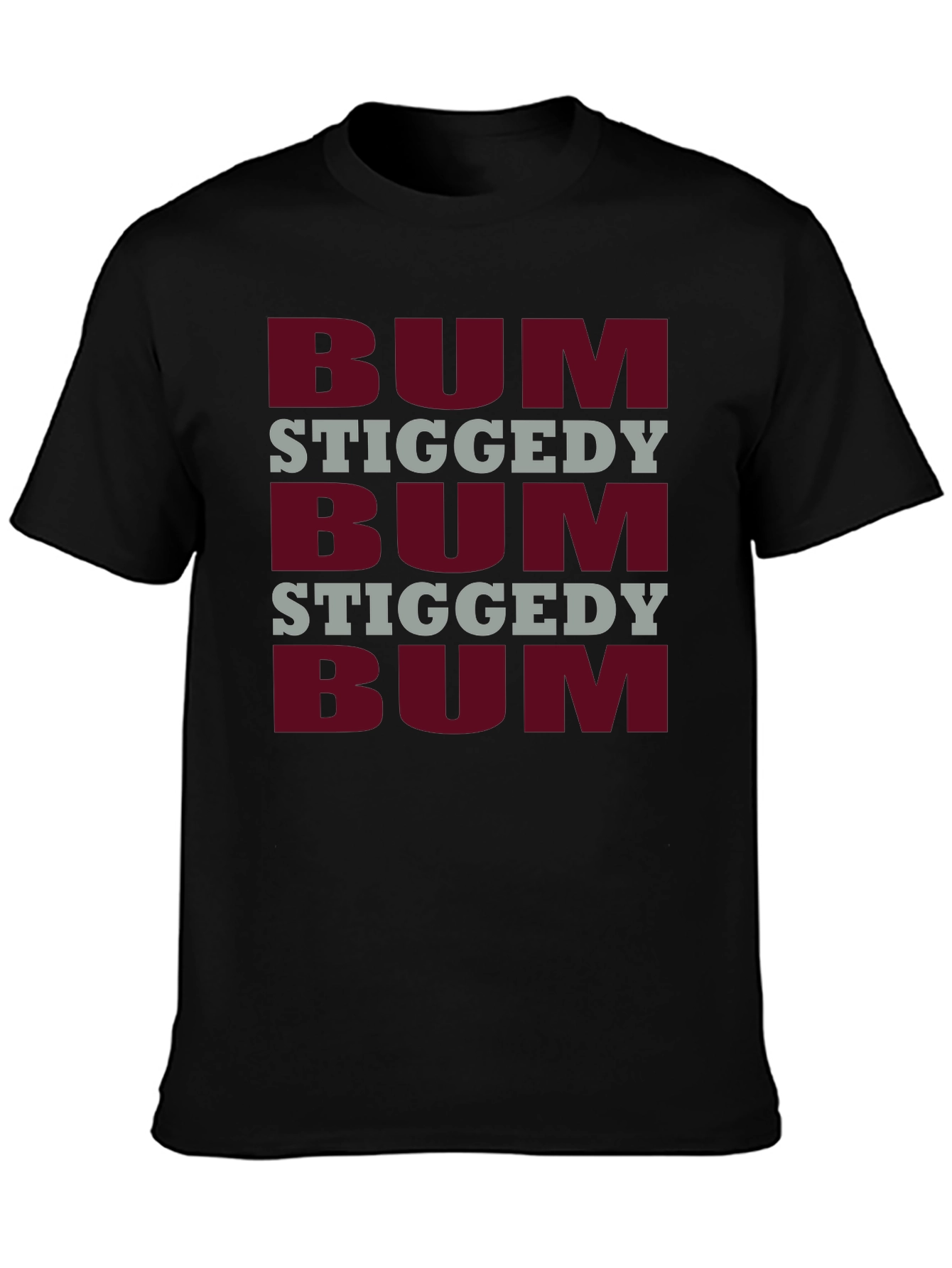 BUM Stiggedy Black Graphic Tee