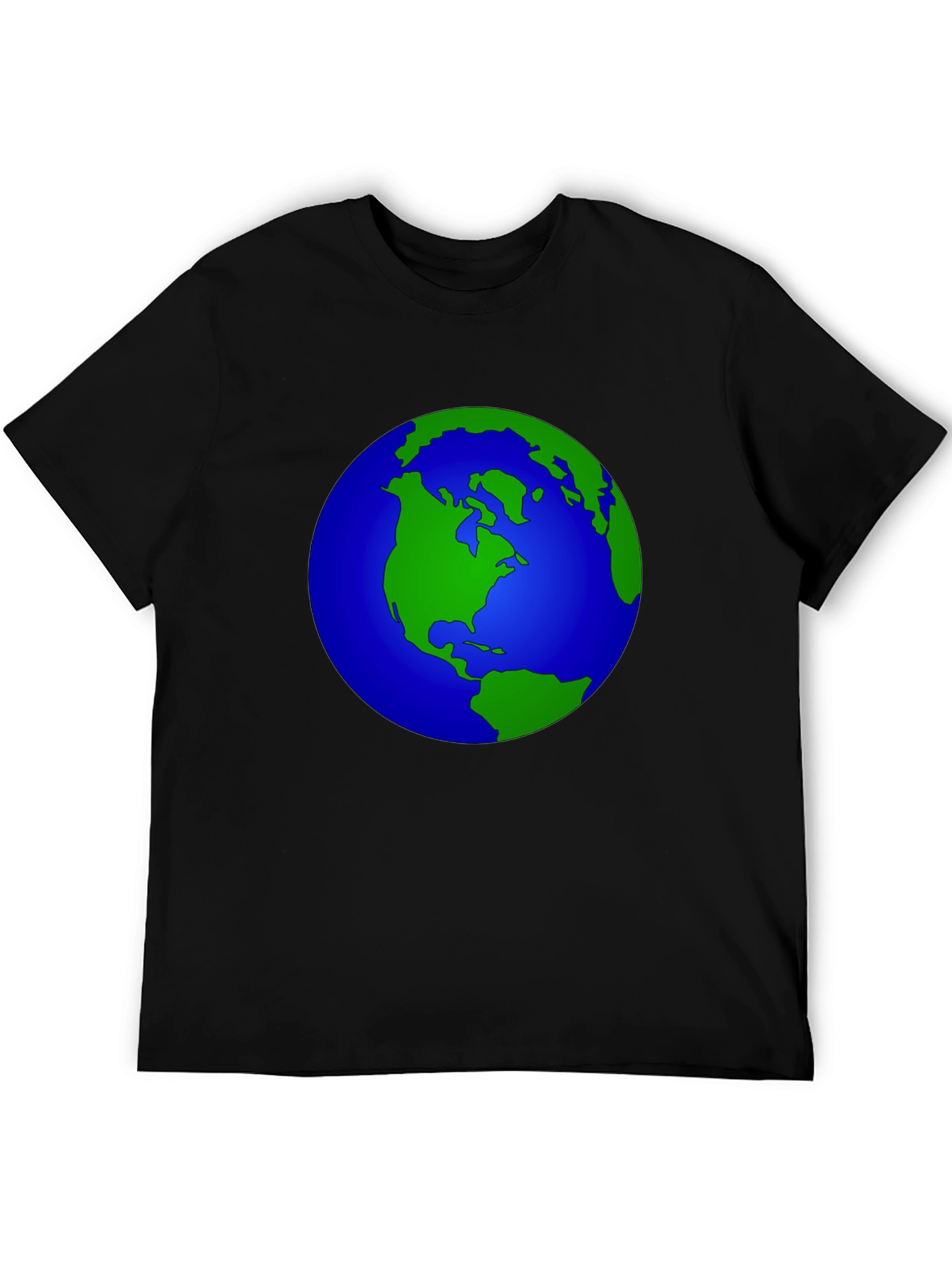 Earth Graphic T-Shirt - Black