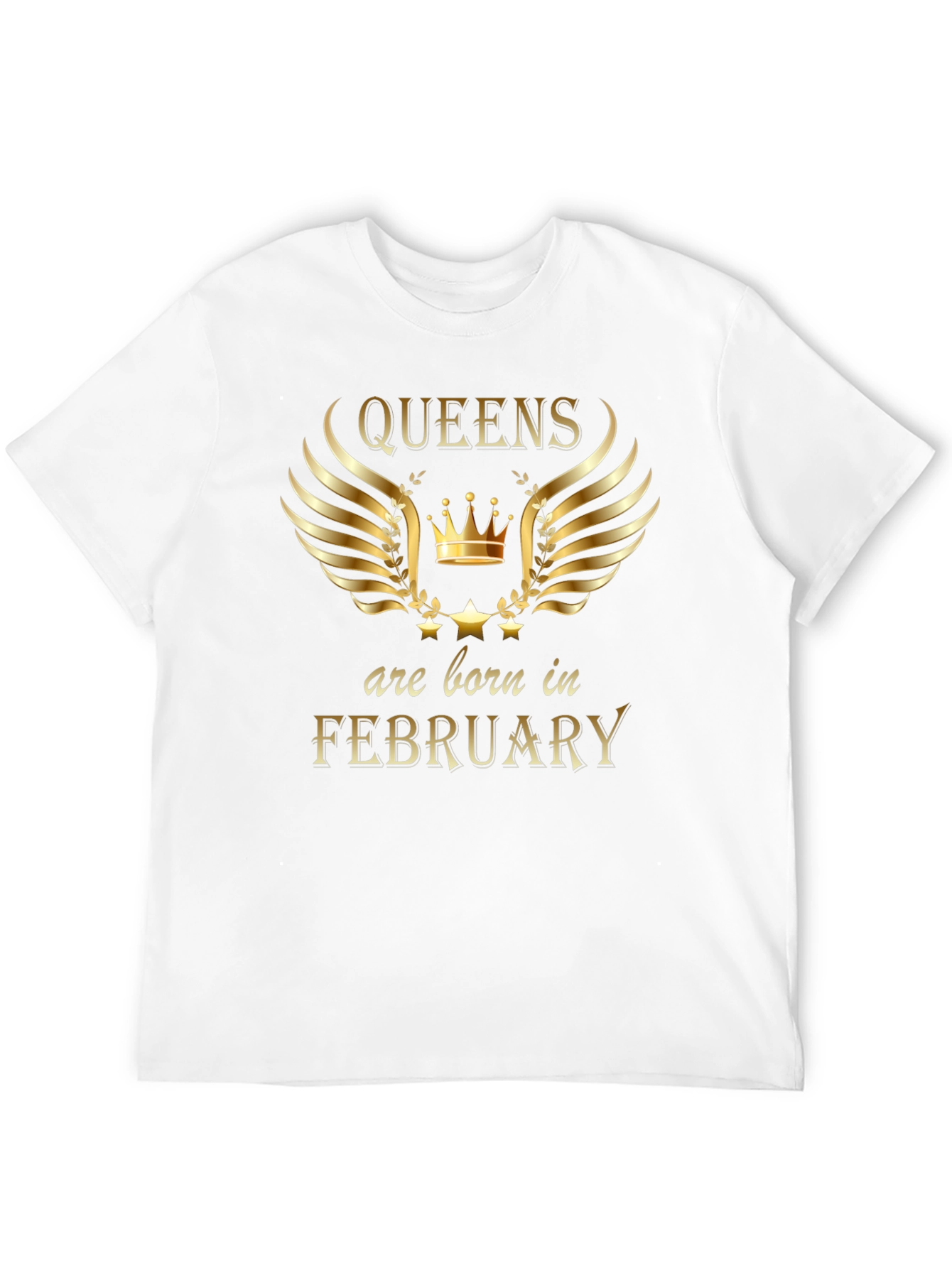 Queens are Born in February T-Shirt