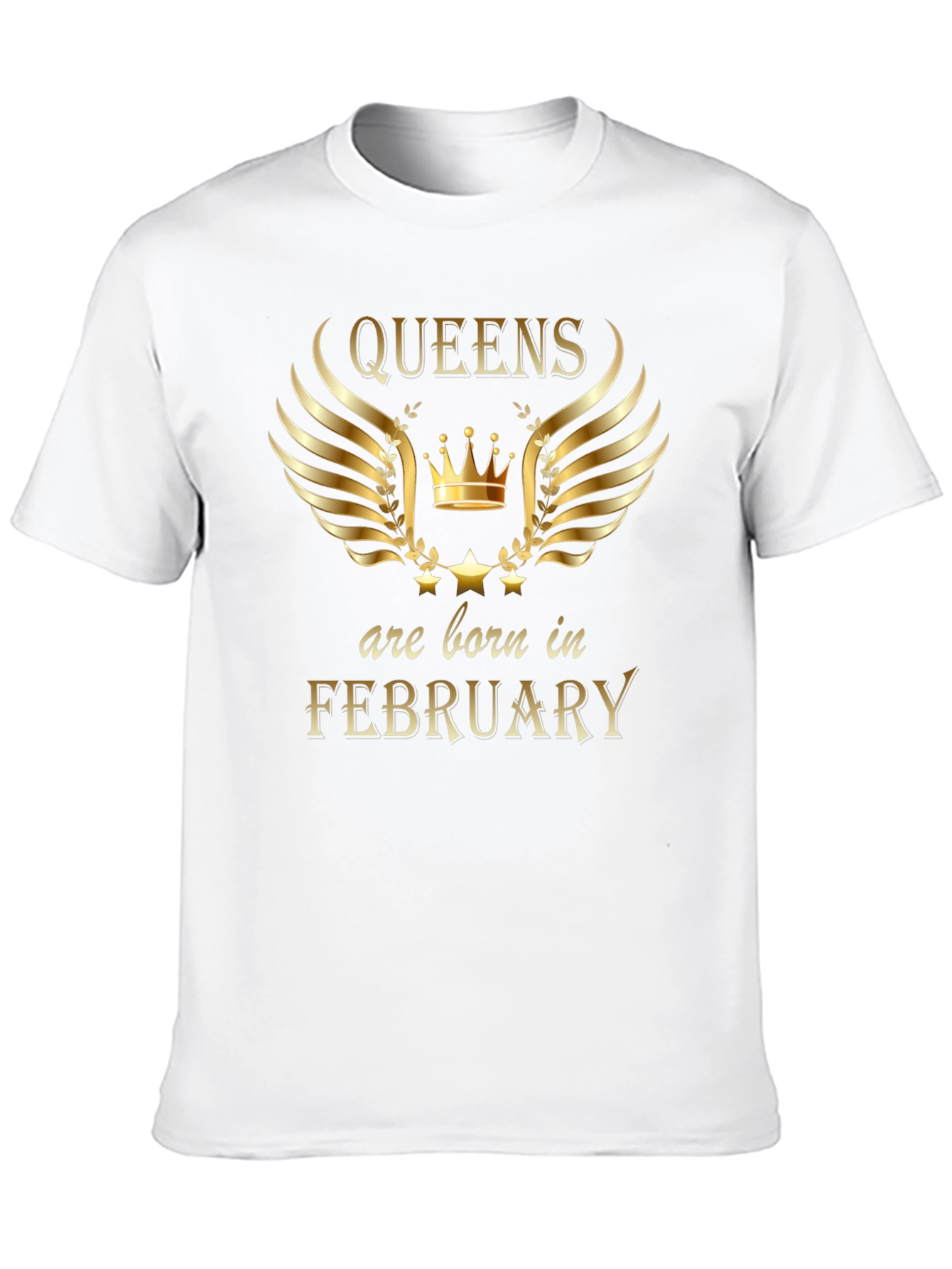 Queens are Born in February T-Shirt