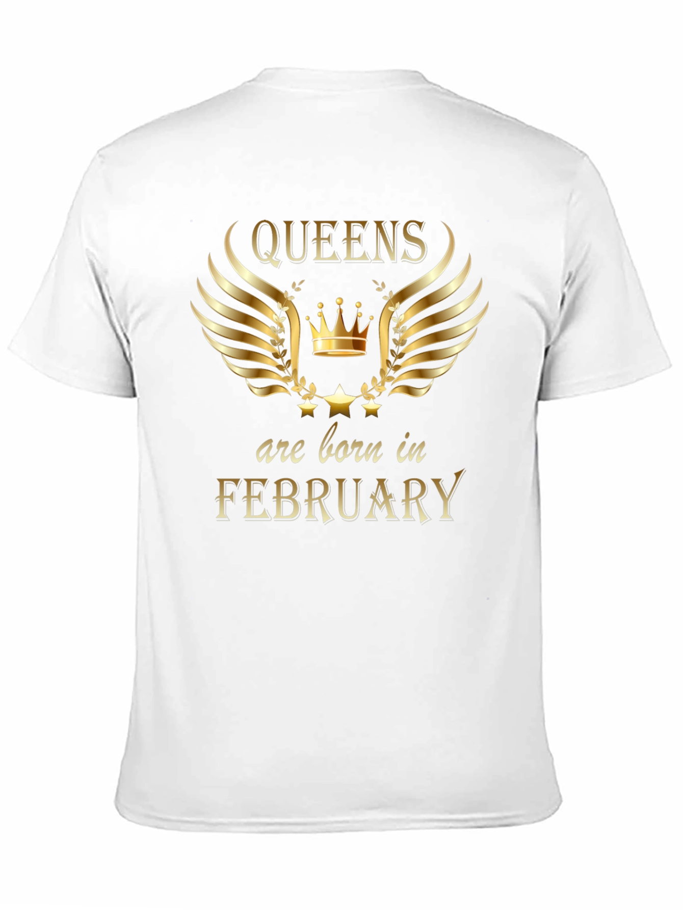 Queens are Born in February T-Shirt