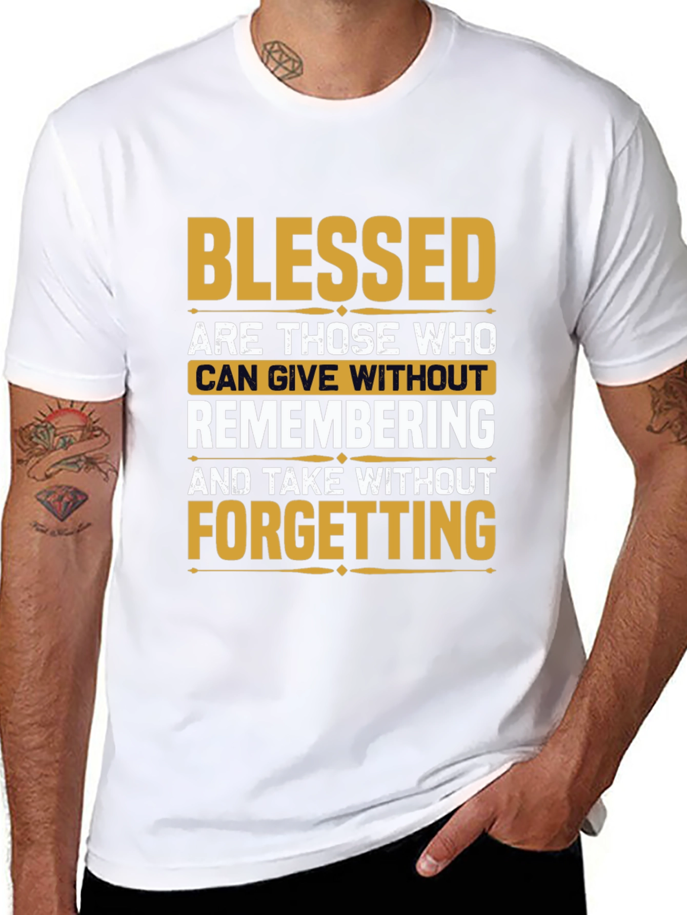 Blessed Graphic T-Shirt - Inspirational Tee
