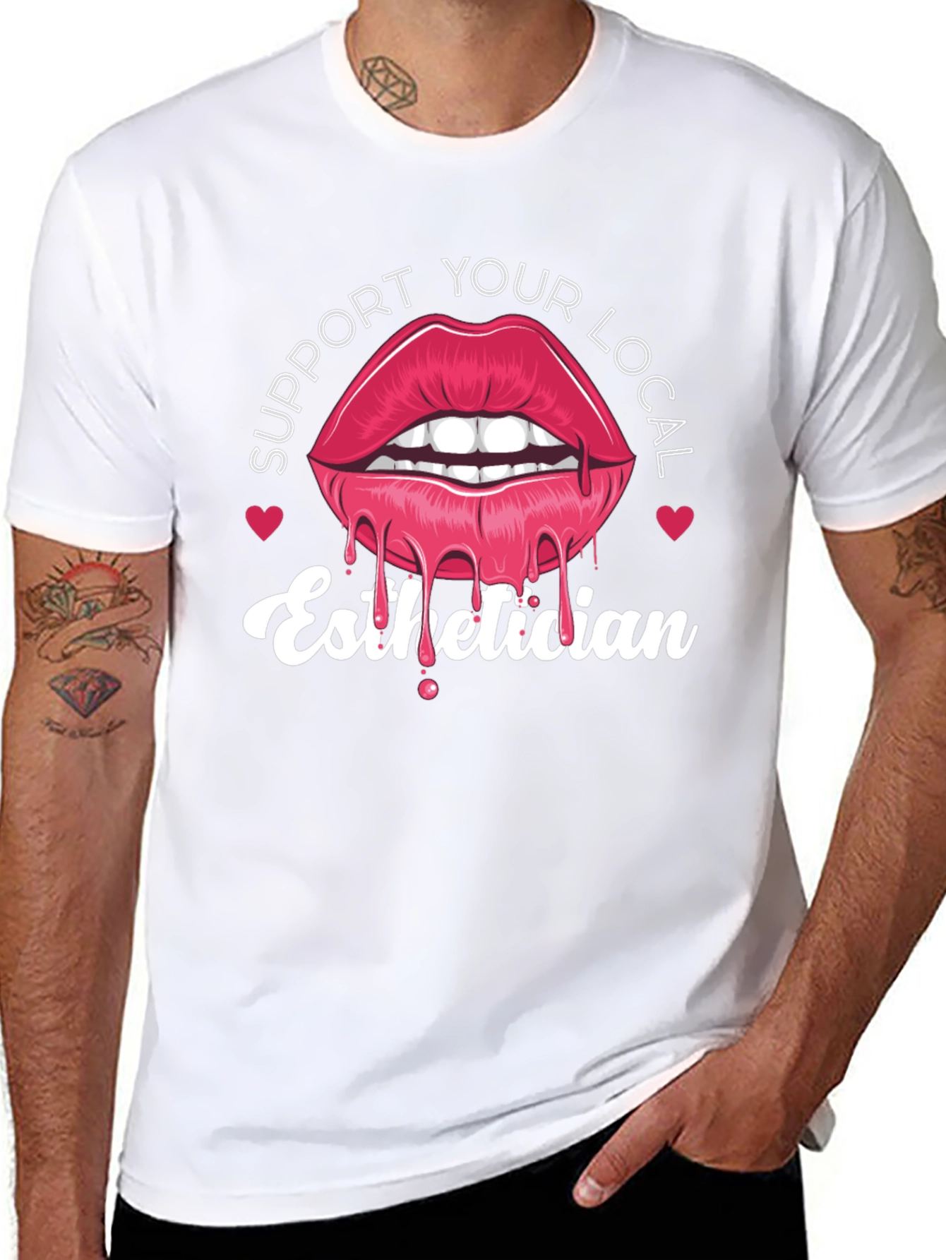 Support Your Local Esthetician Tee