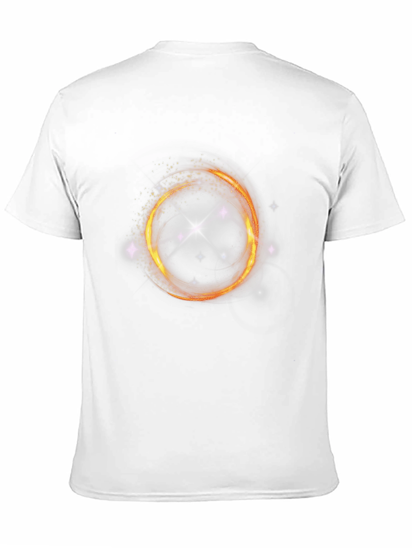 Mystic Star Ring Graphic Black T-Shirt