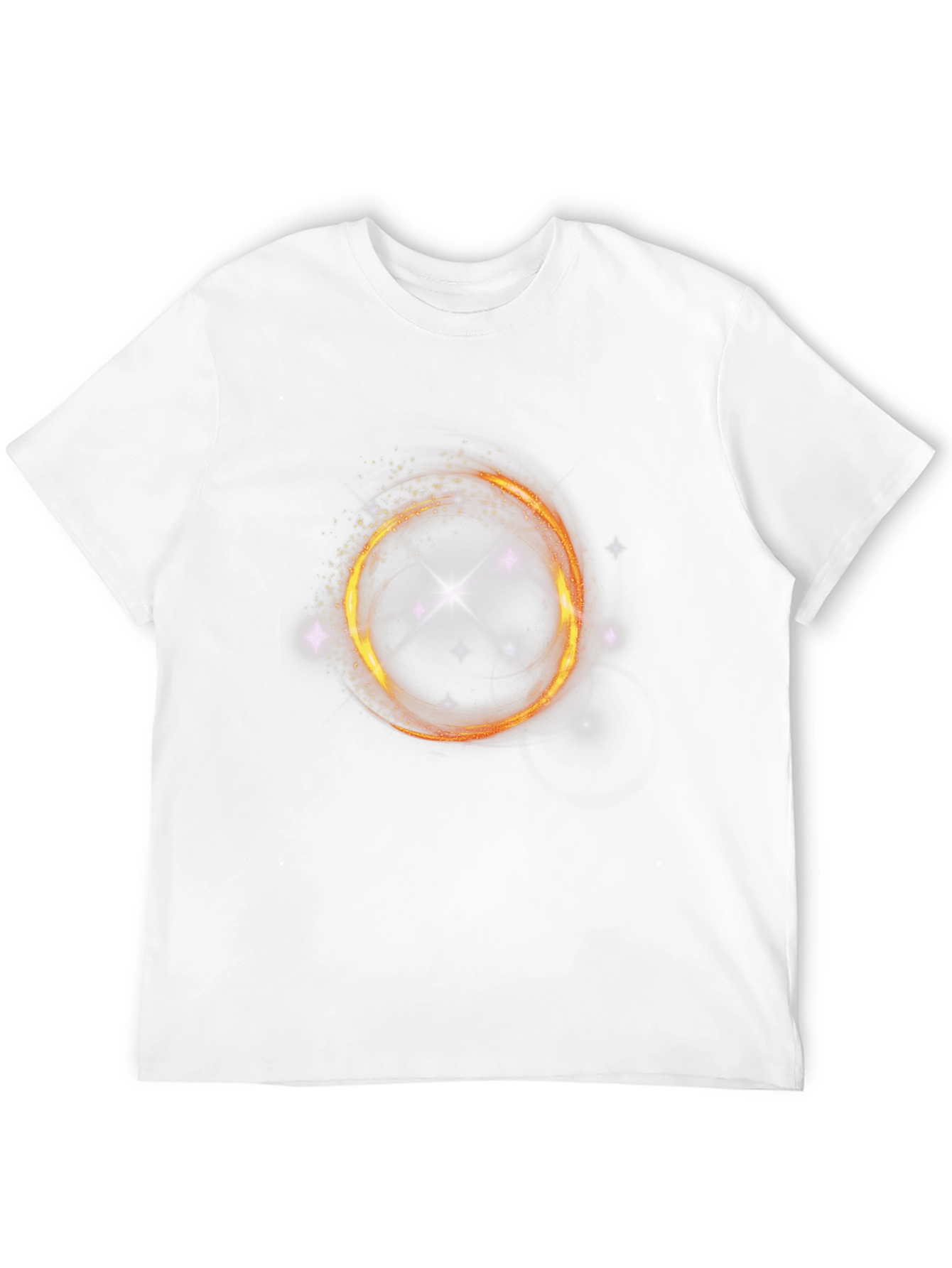Mystic Star Ring Graphic Black T-Shirt