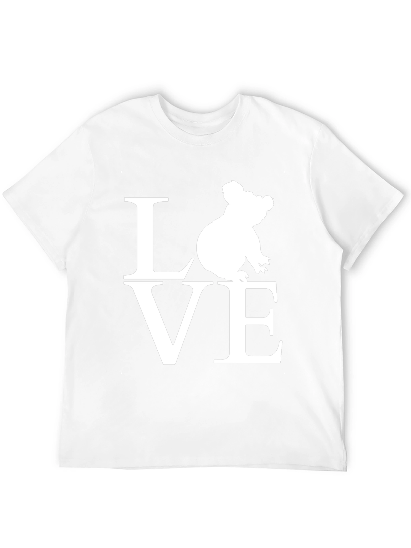 Koala Love Graphic T-Shirt - Black