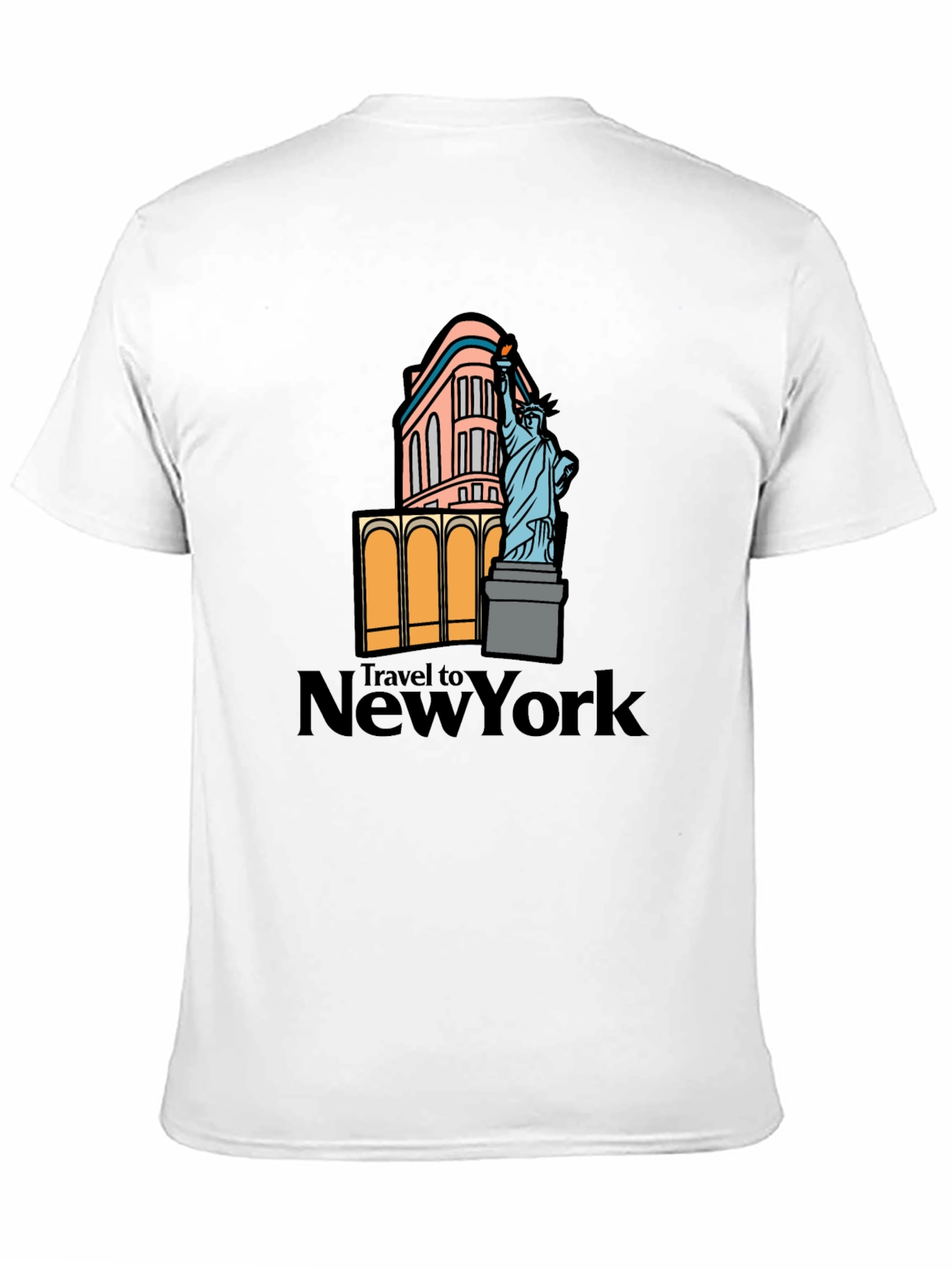 NYC Landmark Graphic T-Shirt