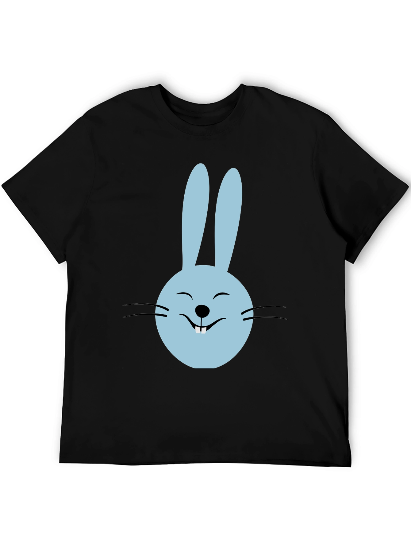 Bunny Face Graphic Tee - Cute & Casual