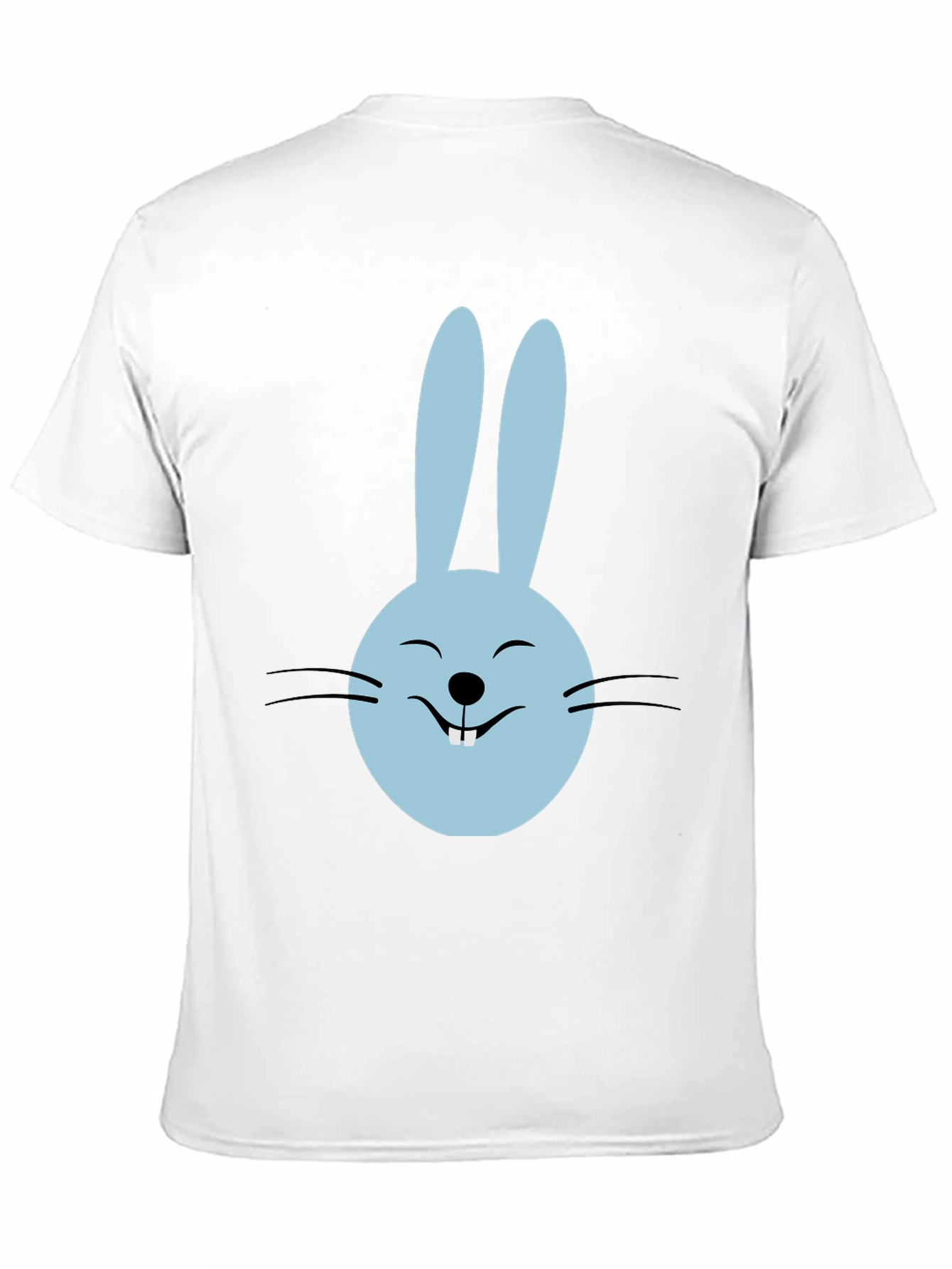 Bunny Face Graphic Tee - Cute & Casual
