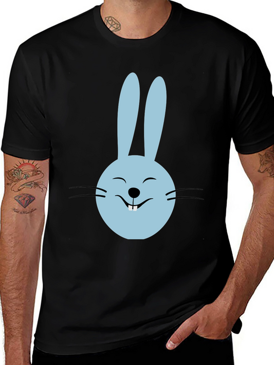 Bunny Face Graphic Tee - Cute & Casual