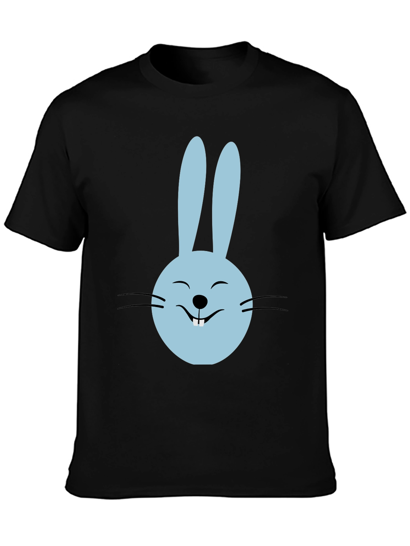 Bunny Face Graphic Tee - Cute & Casual