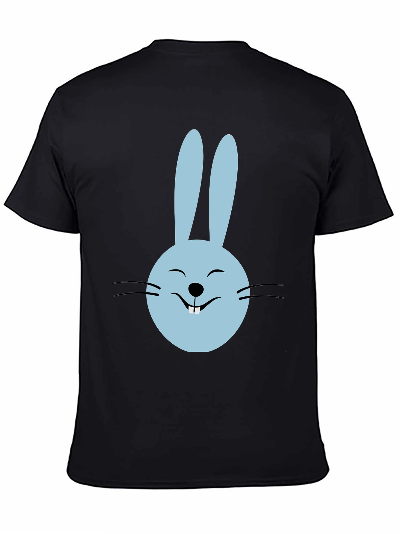 Bunny Face Graphic Tee - Cute & Casual