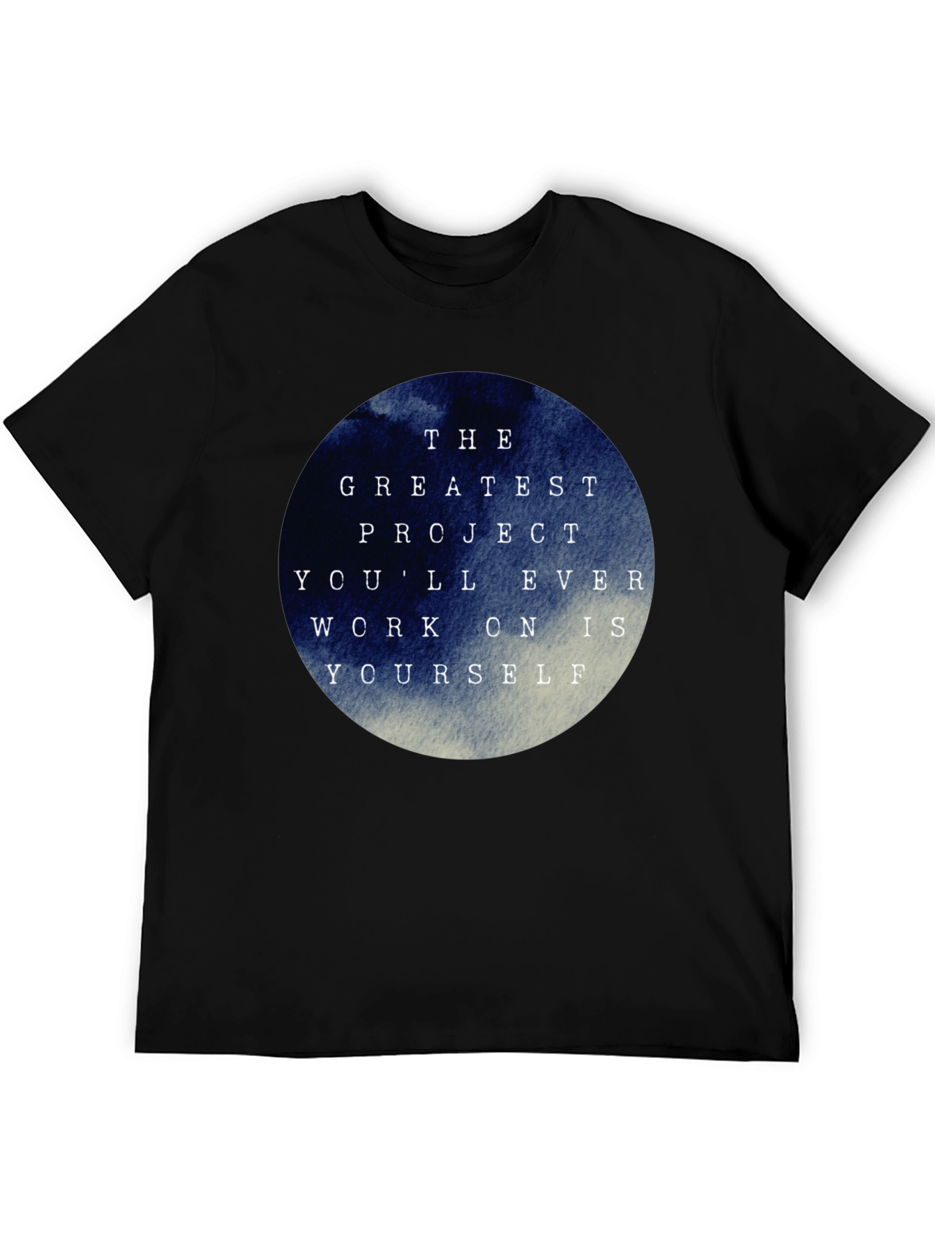 Inspirational Graphic Tee - The Greatest Project T-Shirt