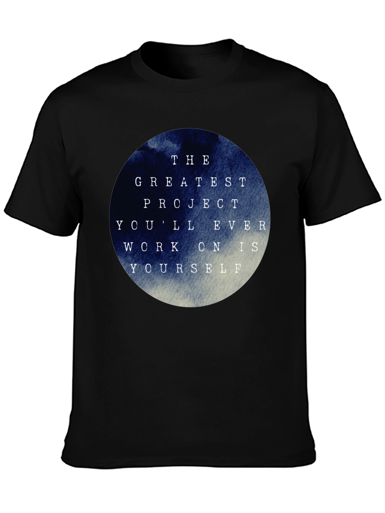 Inspirational Graphic Tee - The Greatest Project T-Shirt