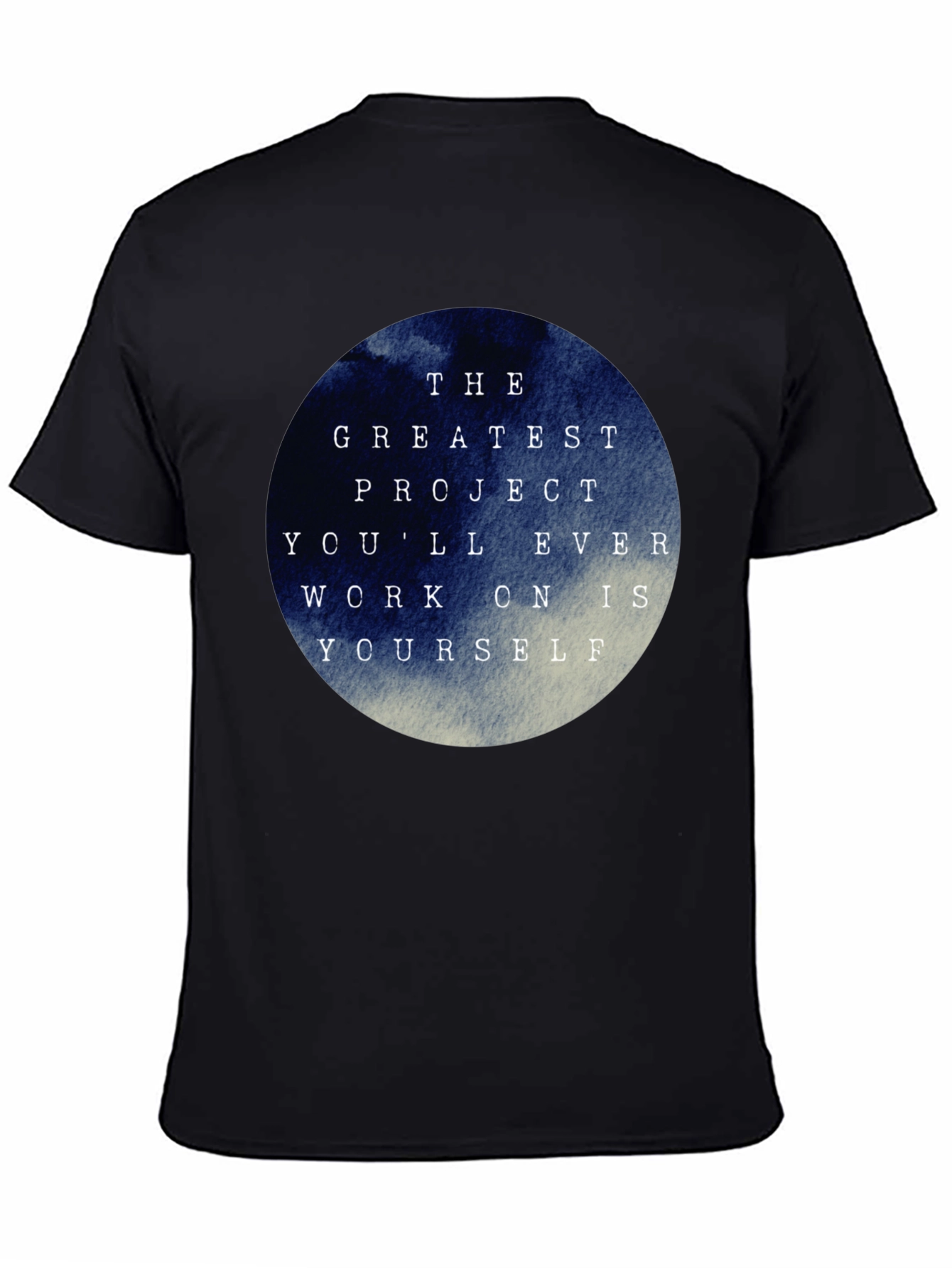 Inspirational Graphic Tee - The Greatest Project T-Shirt