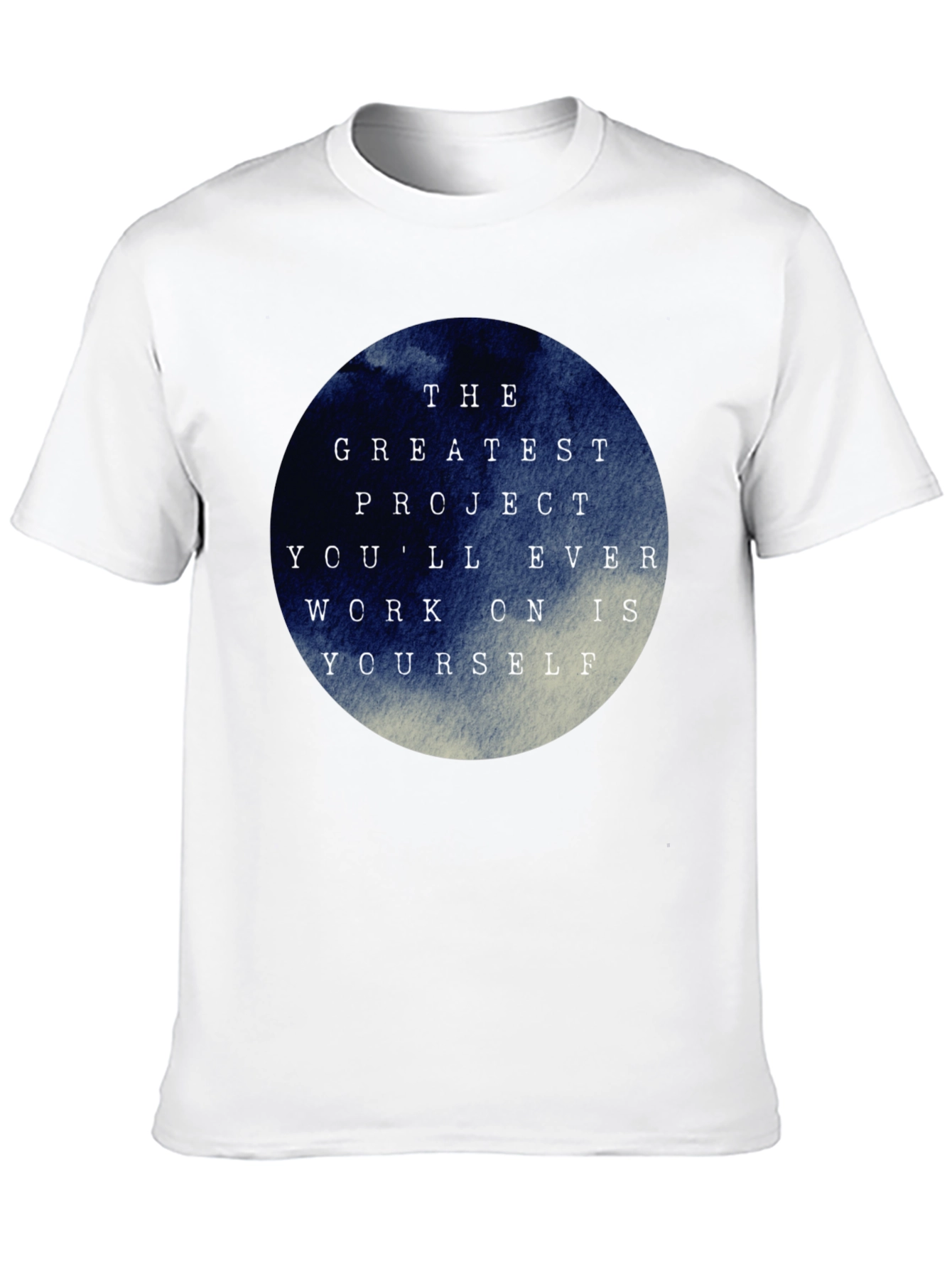 Inspirational Graphic Tee - The Greatest Project T-Shirt
