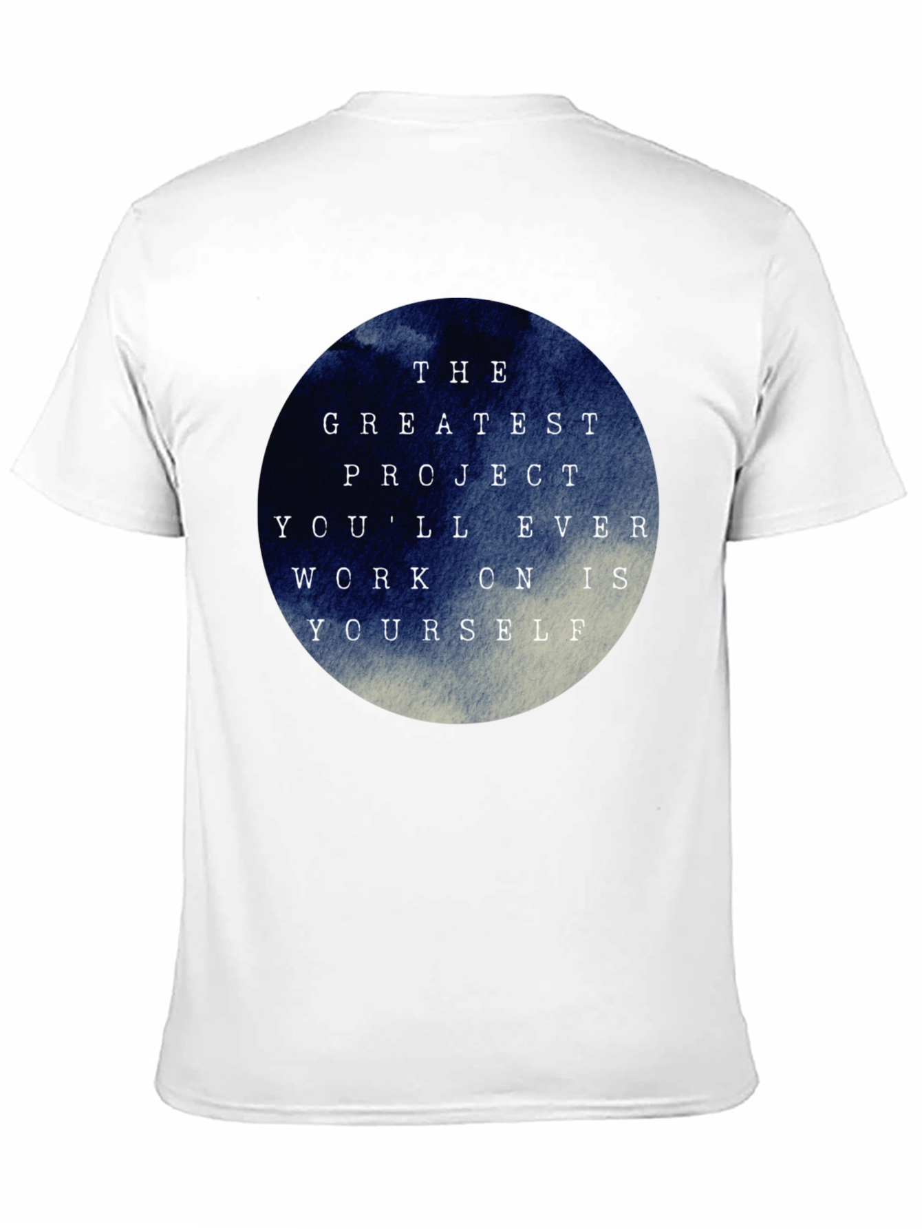 Inspirational Graphic Tee - The Greatest Project T-Shirt