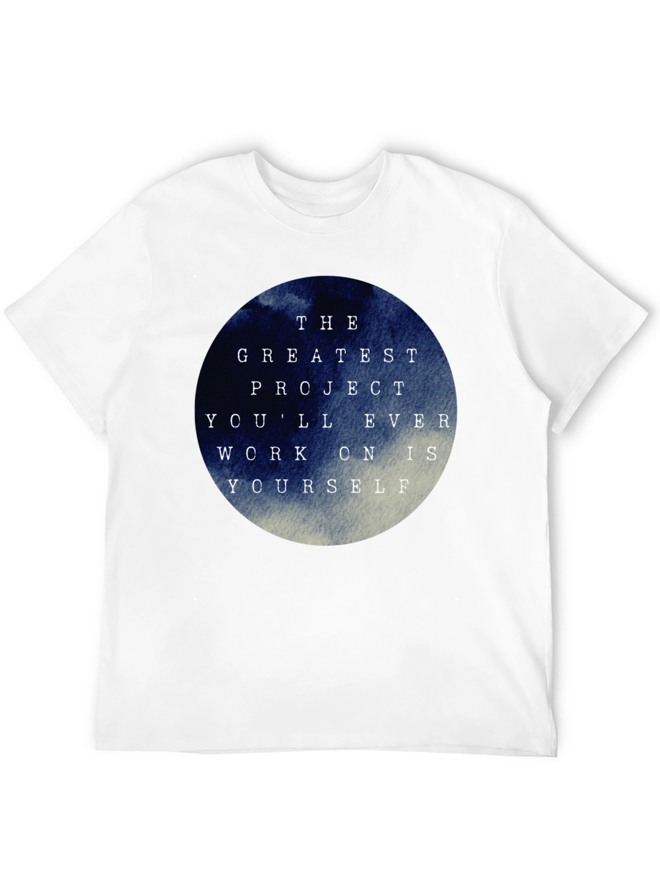 Inspirational Graphic Tee - The Greatest Project T-Shirt