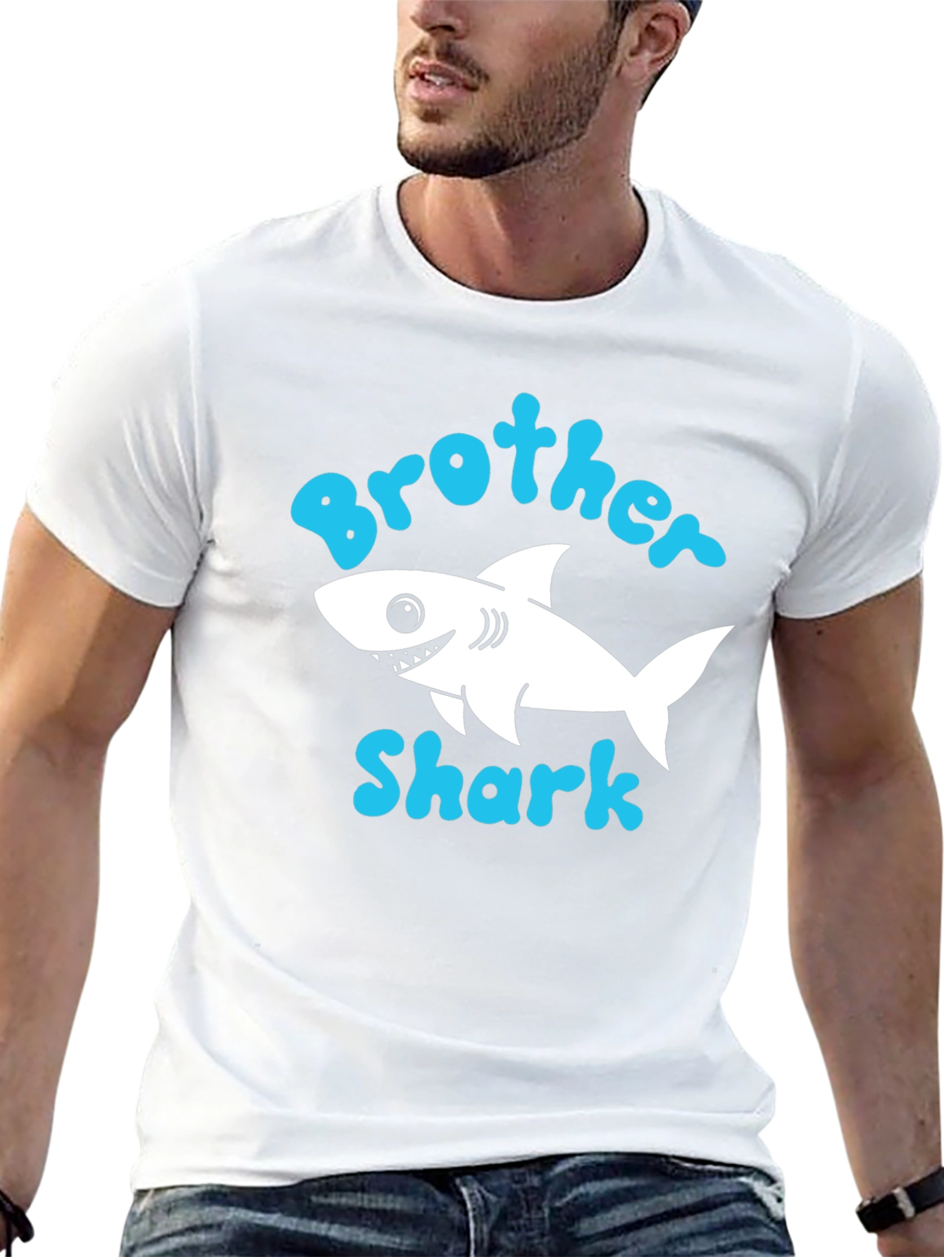 Brother Shark T-Shirt - Family Matching Tee